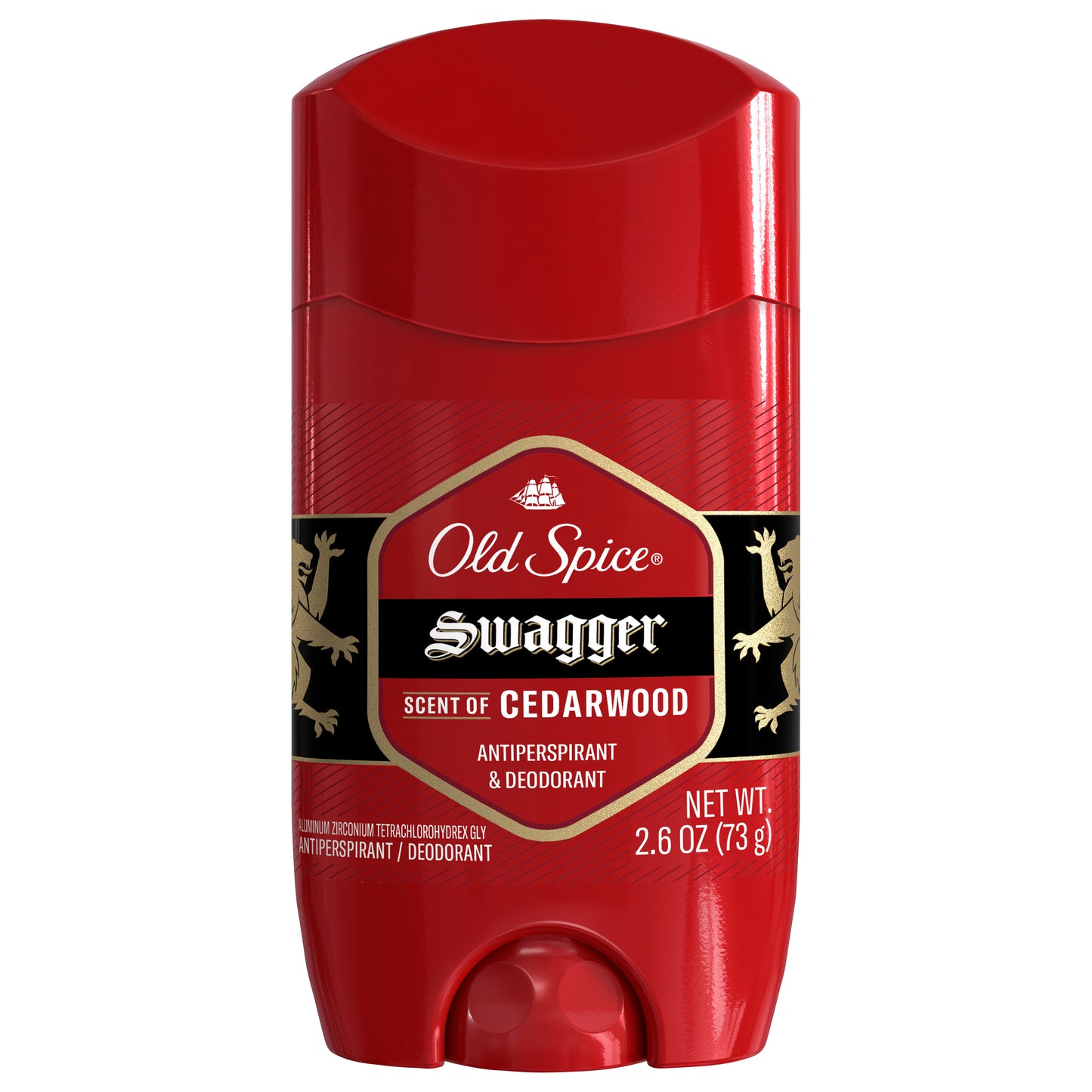 Old Spice Red Collection Swagger Scent Invisible Solid Antiperspirant and Deodorant for Men, 2.6oz