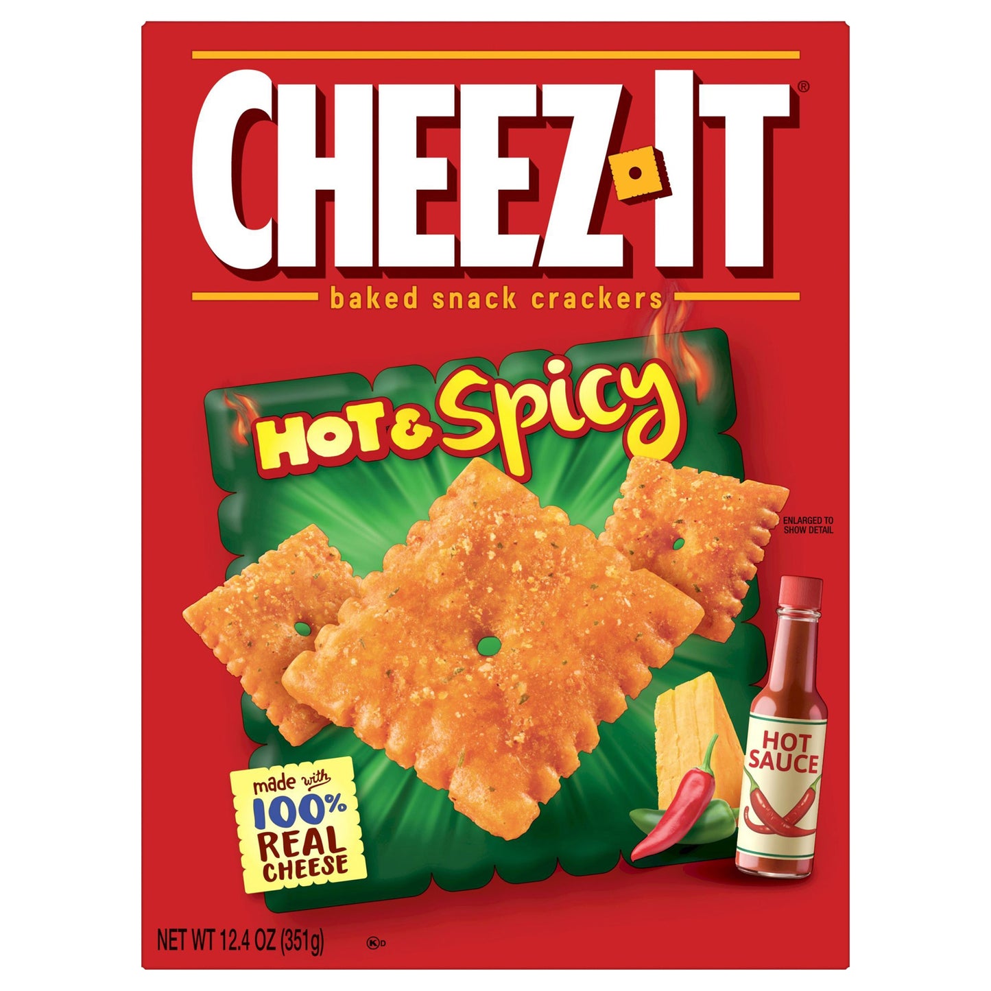 Cheez-It® Hot and Spicy Cheese Crackers