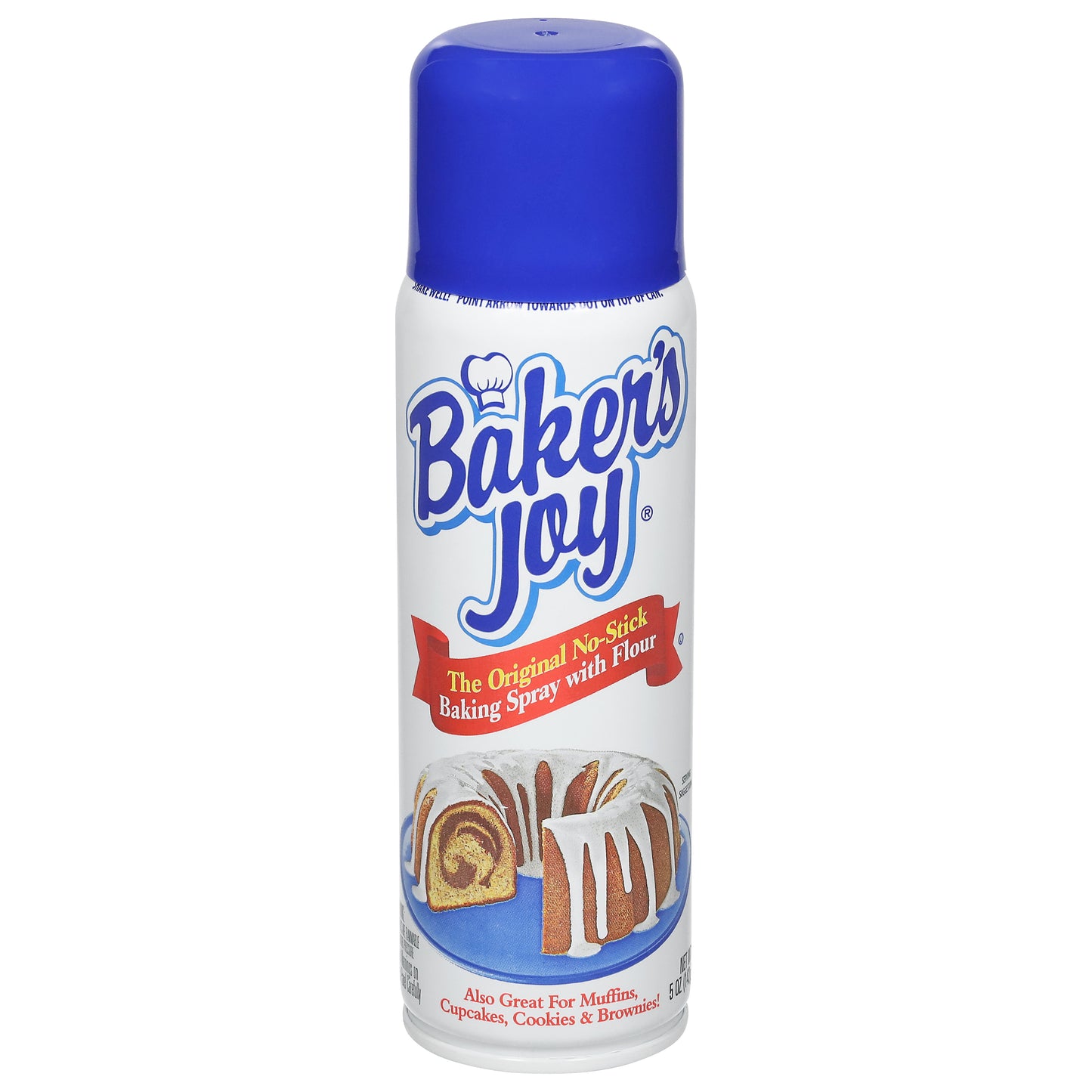 Baker's Joy No-Stick Baking Spray with Flour, 5 Oz