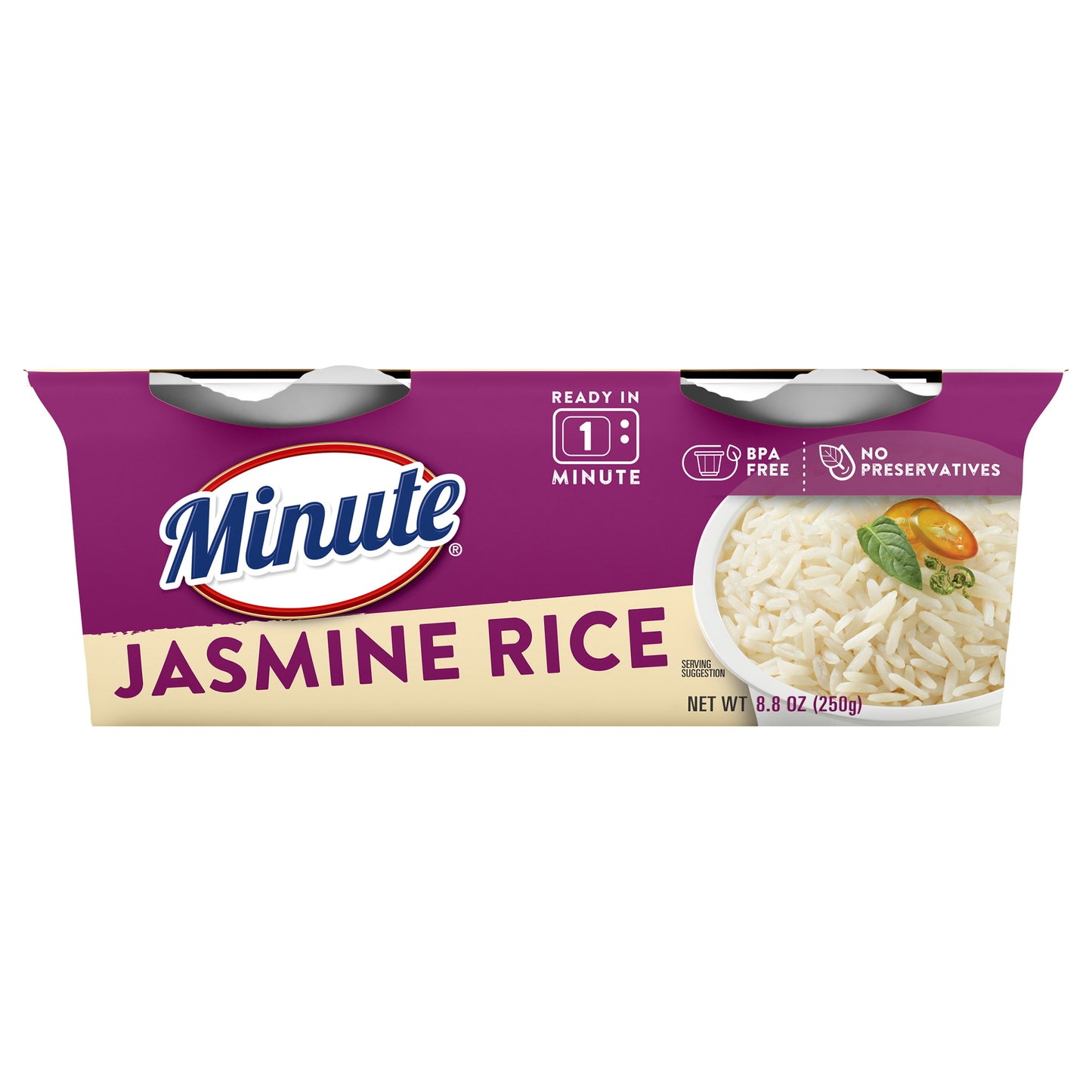 Minute Jasmine Rice Cups 8.8 oz
