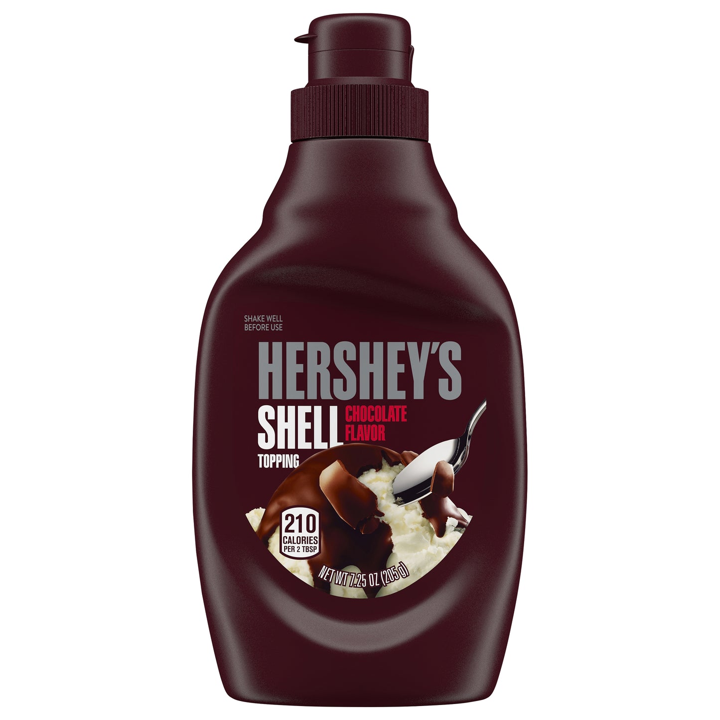 HERSHEY'S Chocolate Shell Topping Bottle, 7.25 oz
