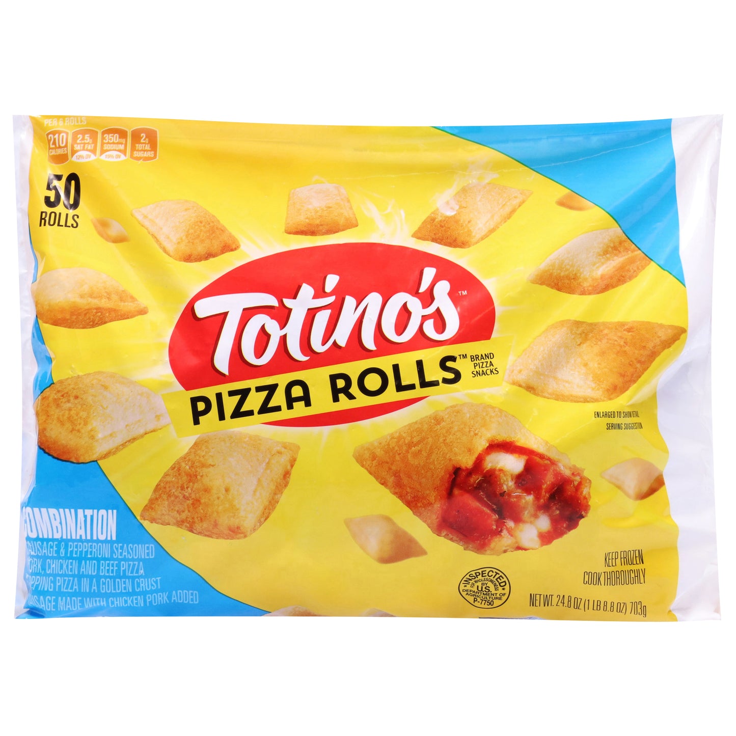 Totino's Combination Pizza Rolls 50 ea