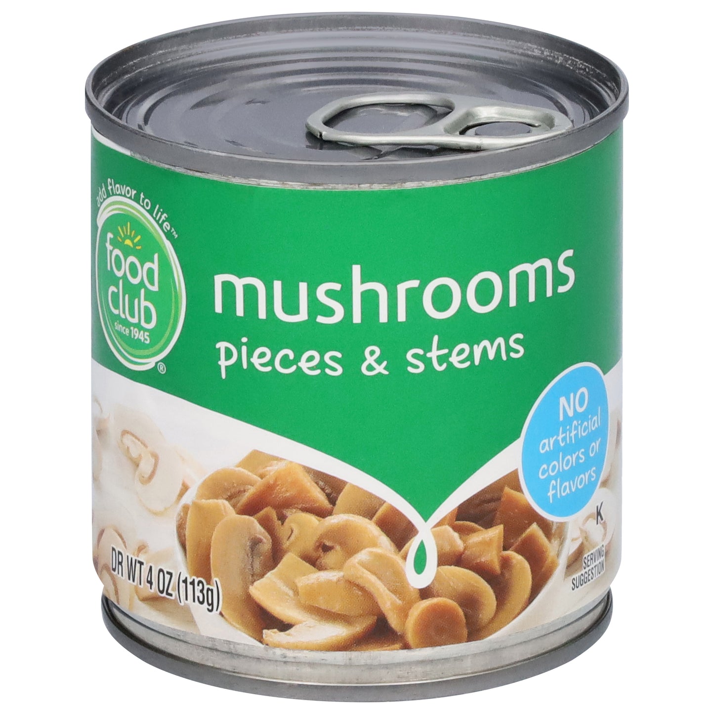 Food Club Pieces & Stems Mushrooms 4 oz