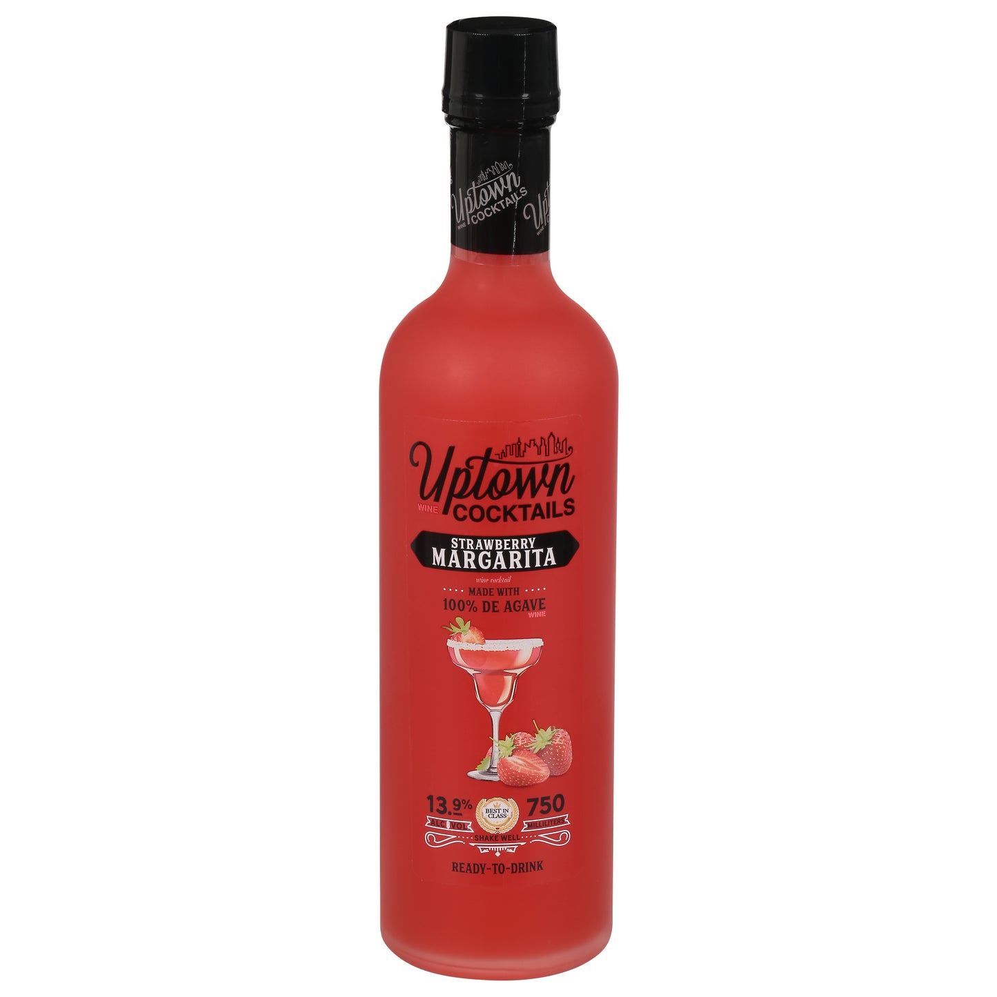 Uptown Cocktails Strawberry Margarita 750 ml