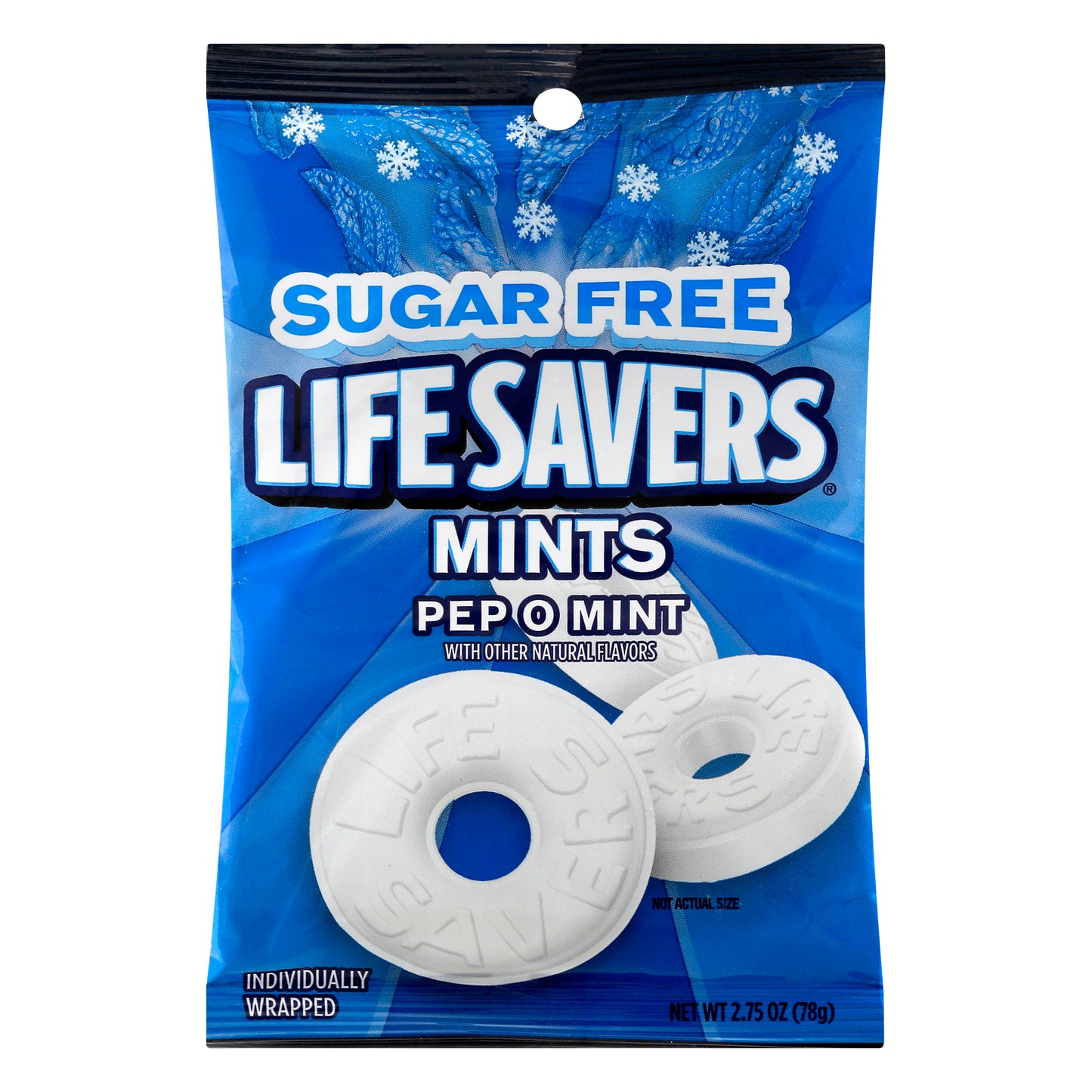 Life Savers Sugar Free Pep O Mint Mints 2.75 oz