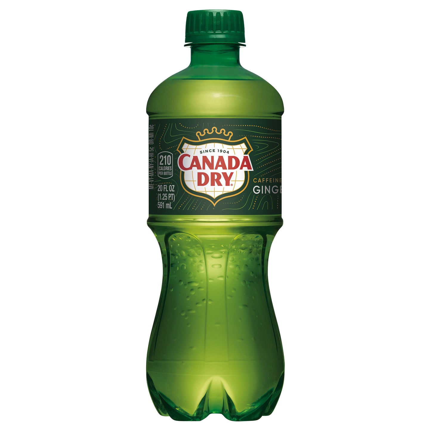 Canada Dry Ginger Ale Soda, 20 fl oz bottle
