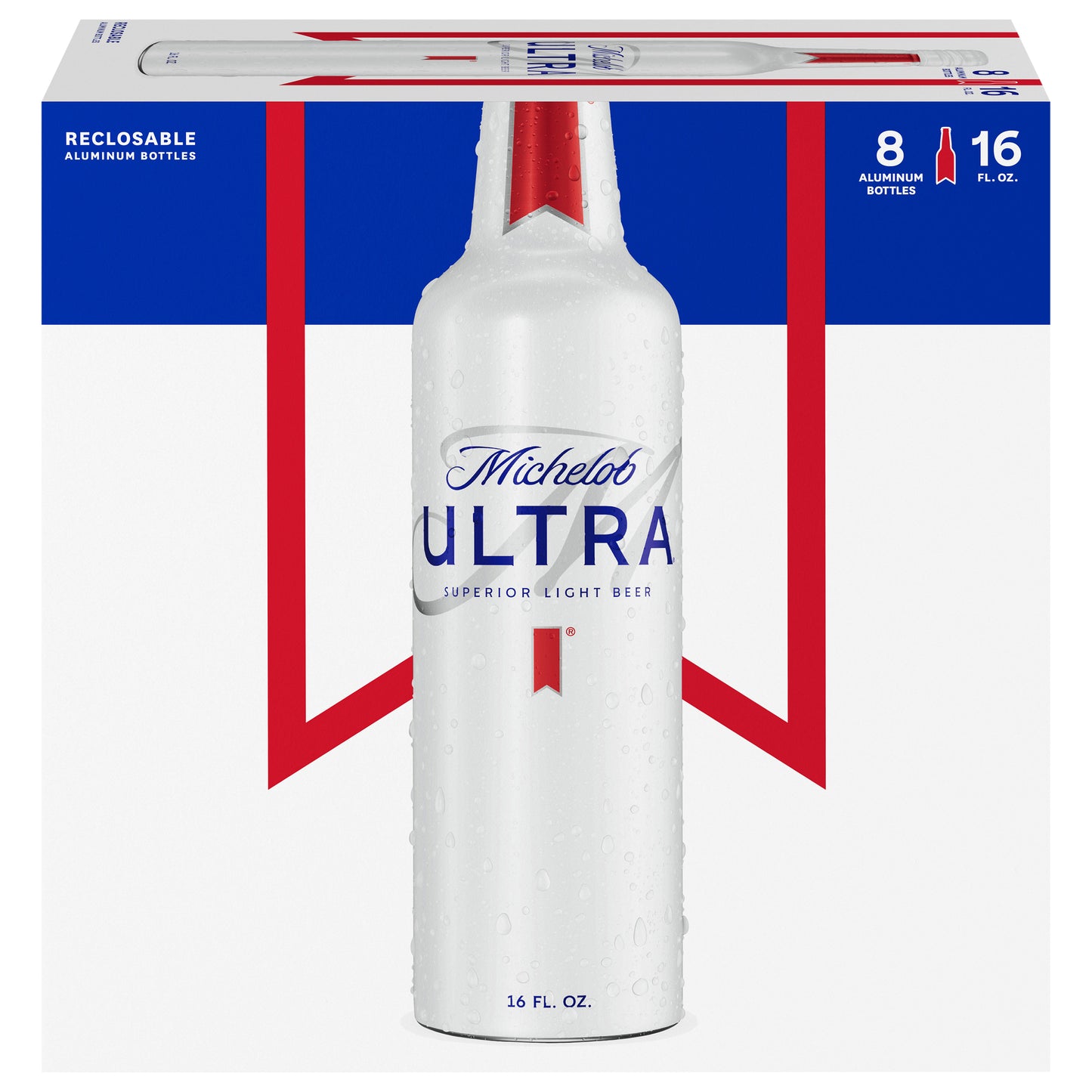 Michelob Ultra Superior Light Beer 8 - 16 fl oz Bottles