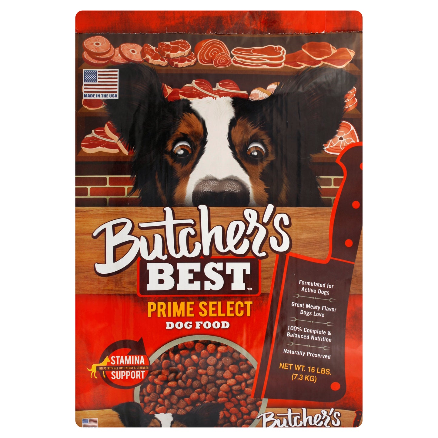 Butcher's Best Dog Food 16 lb - Prime Select
