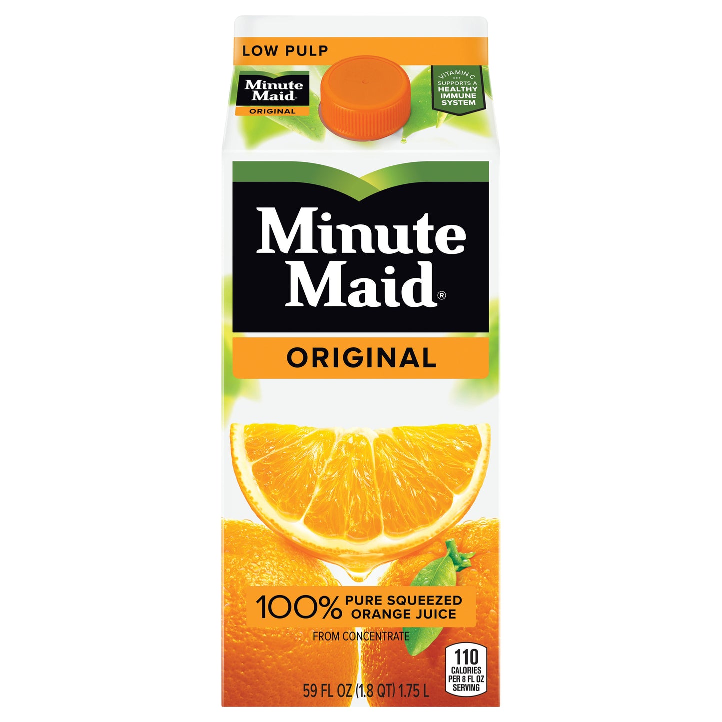 Minute Maid Orange Juice Carton, 59 fl oz