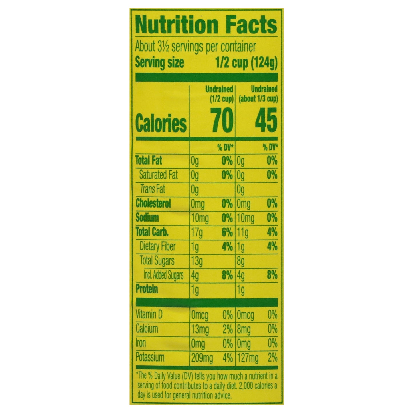 Del Monte Sliced Peaches in 100% Fruit Juice 15 oz