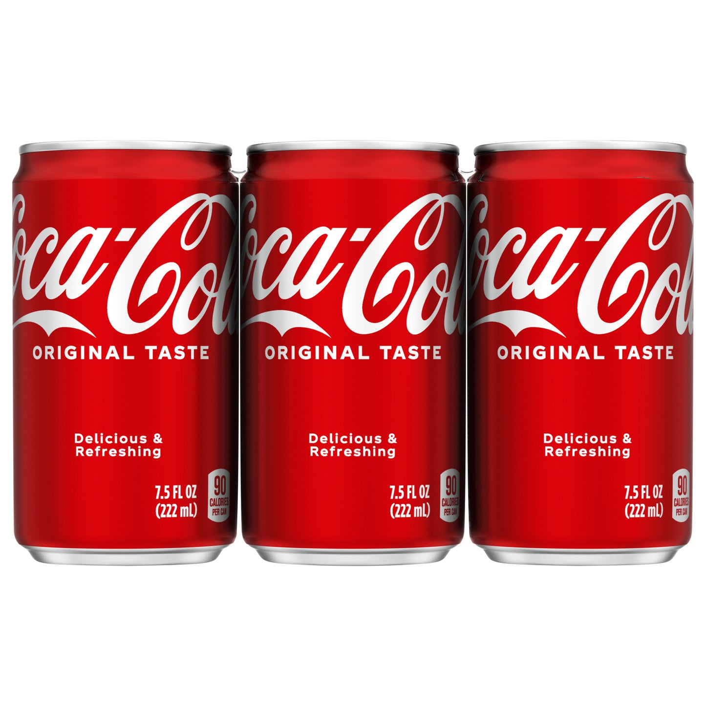Coca-Cola Soda Soft Drink, 7.5 fl oz, 6 Pack