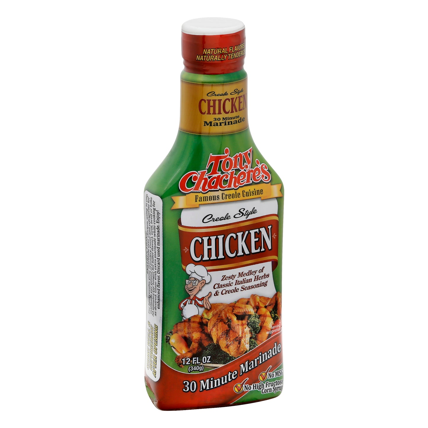 Tony Chachere's Creole Style Chicken 30 Minute Marinade 12 oz