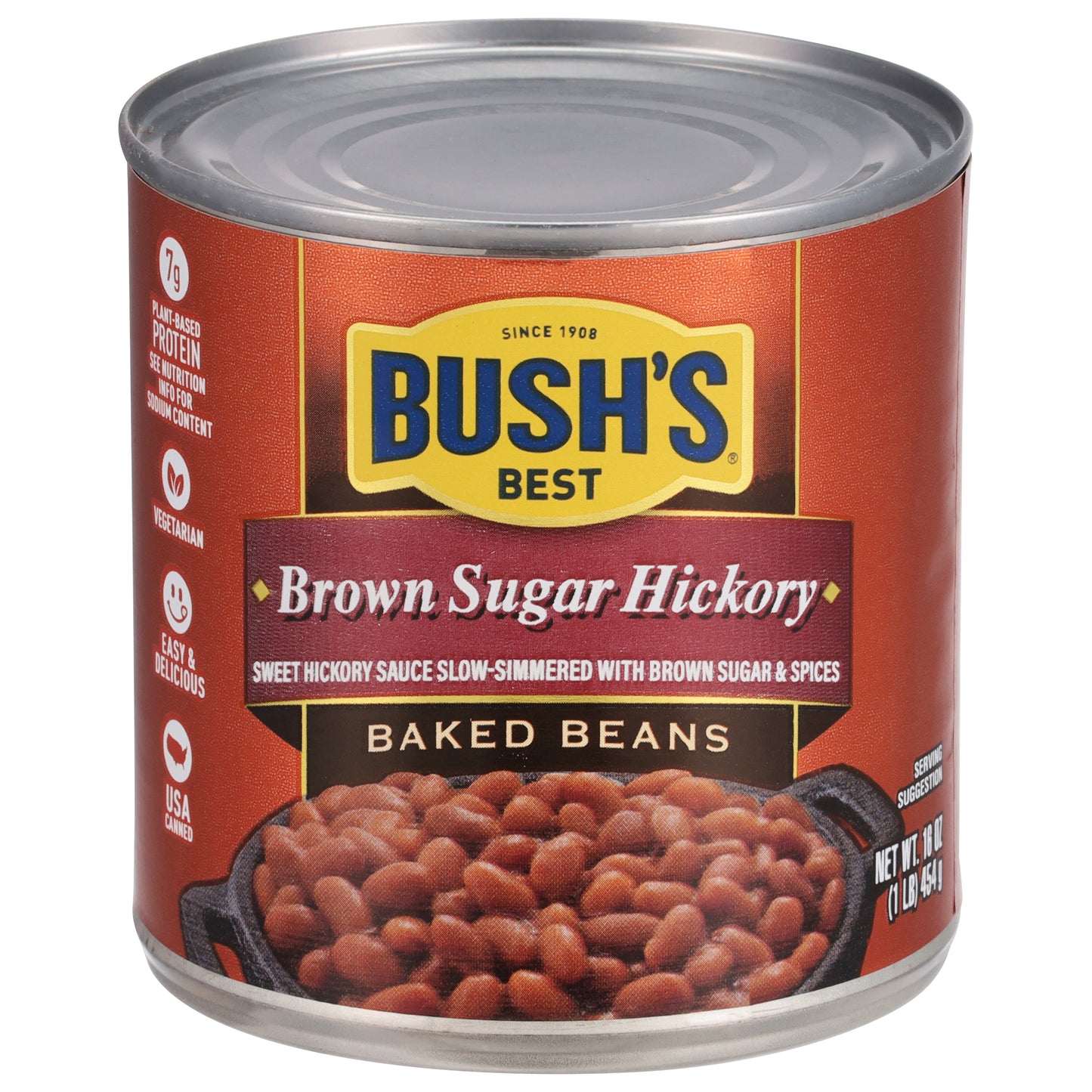 Bush's Best Brown Sugar Hickory Baked Beans 16 oz