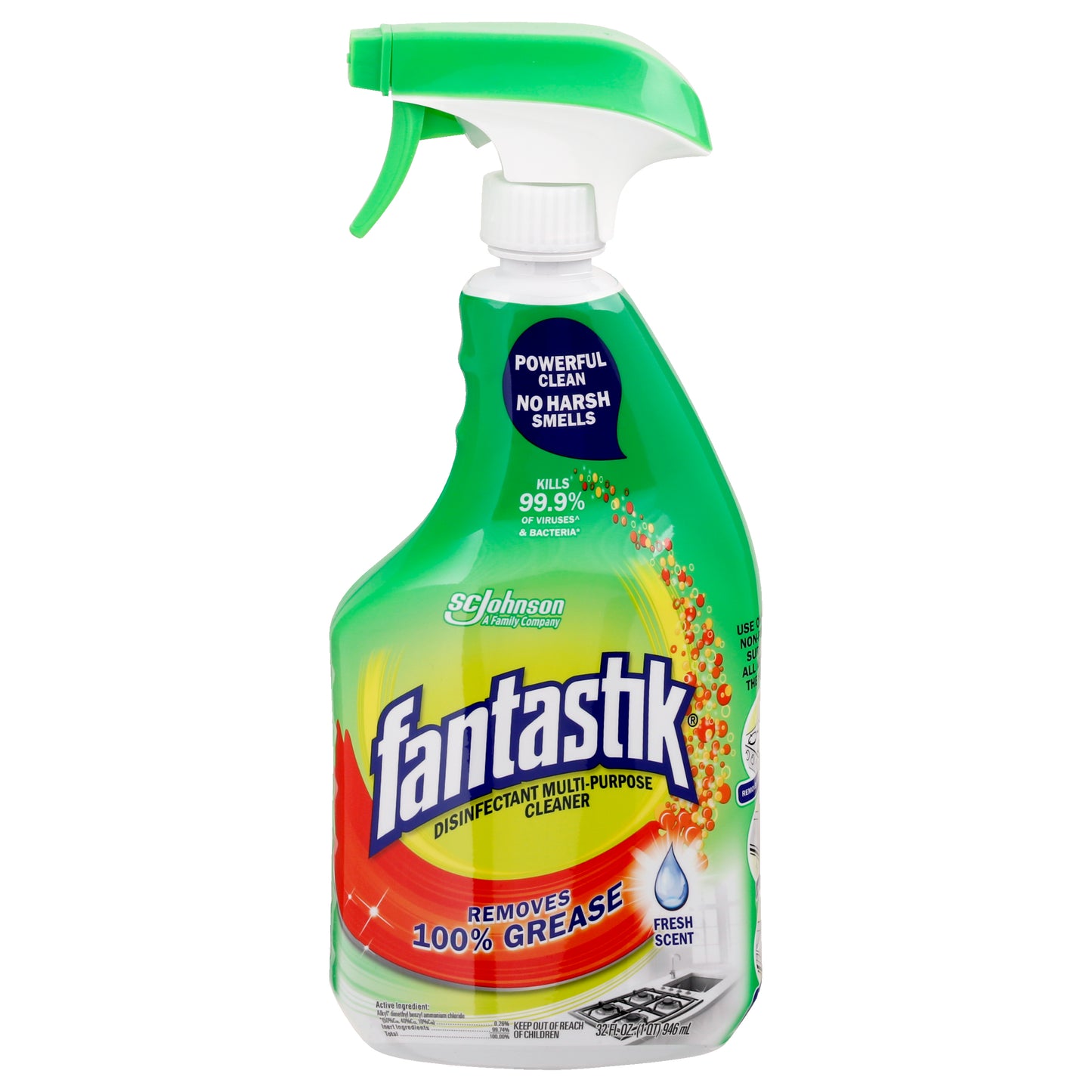 fantastik Disinfectant Fresh Scent Multi-Purpose Cleaner 32 oz