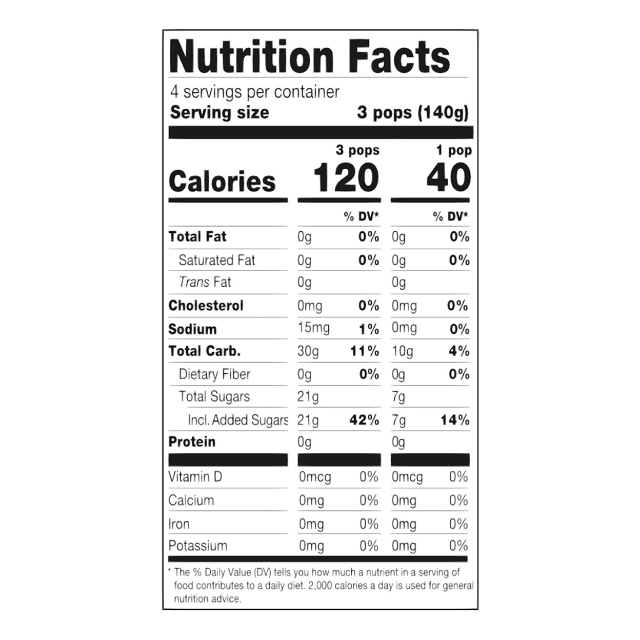 Bomb Pop Extremes Super Sour Cherry Limeade Ice Pops