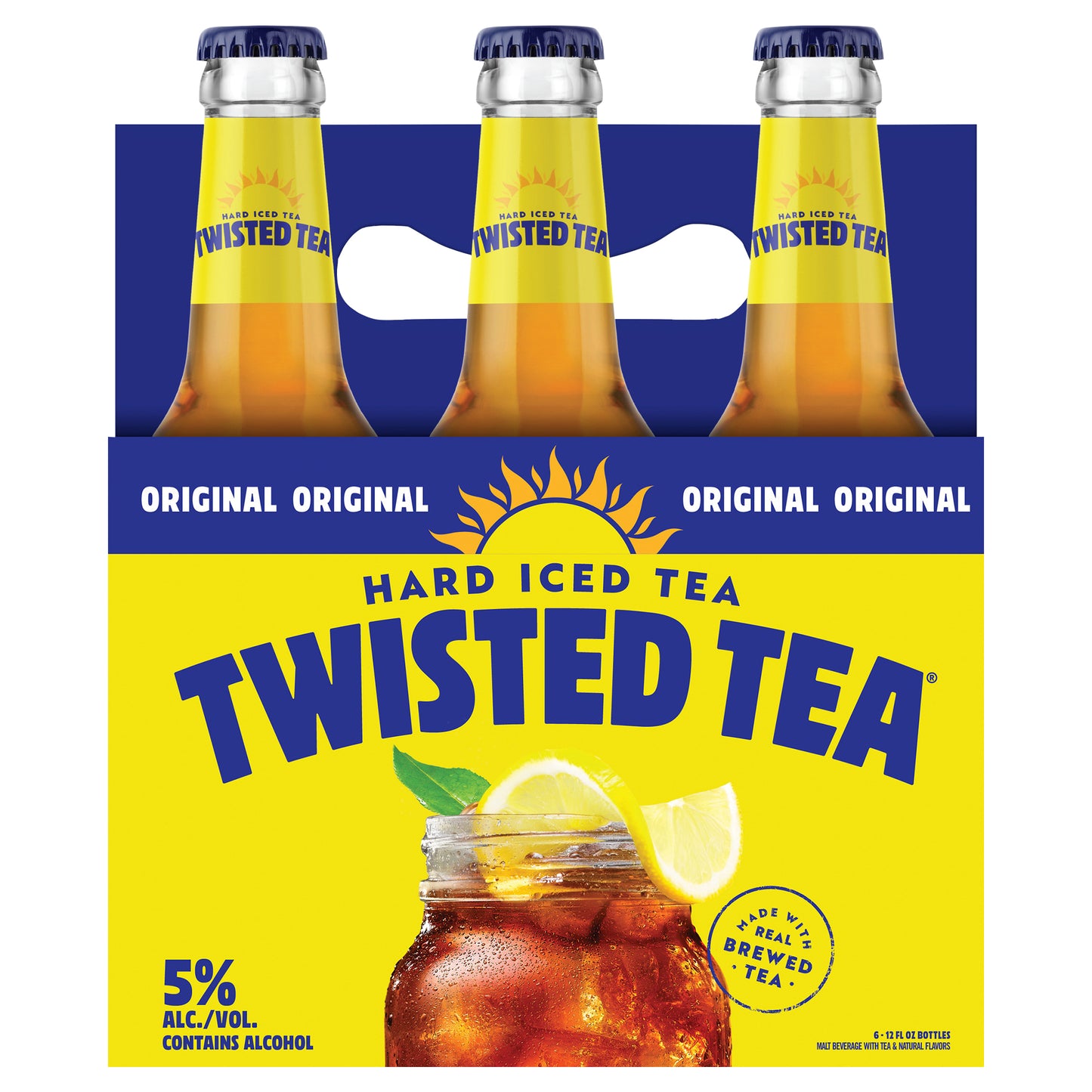 Twisted Tea Original, Hard Iced Tea (12 fl. oz. Bottle, 6pk.)