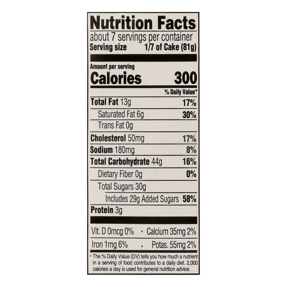 Cafe Valley Bakery Lemon Lime Cake 20 oz