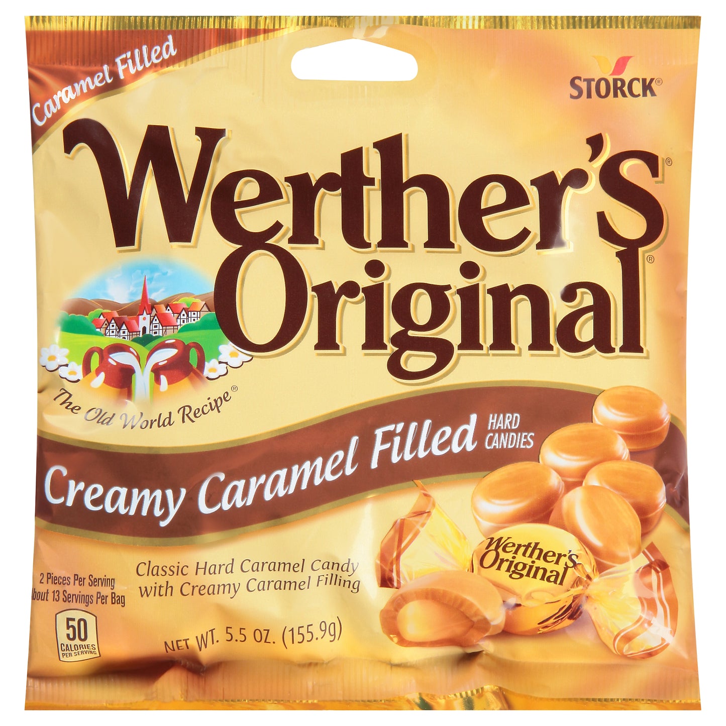 Werther's Original Creamy Caramel Filled Hard Candies 5.5 oz