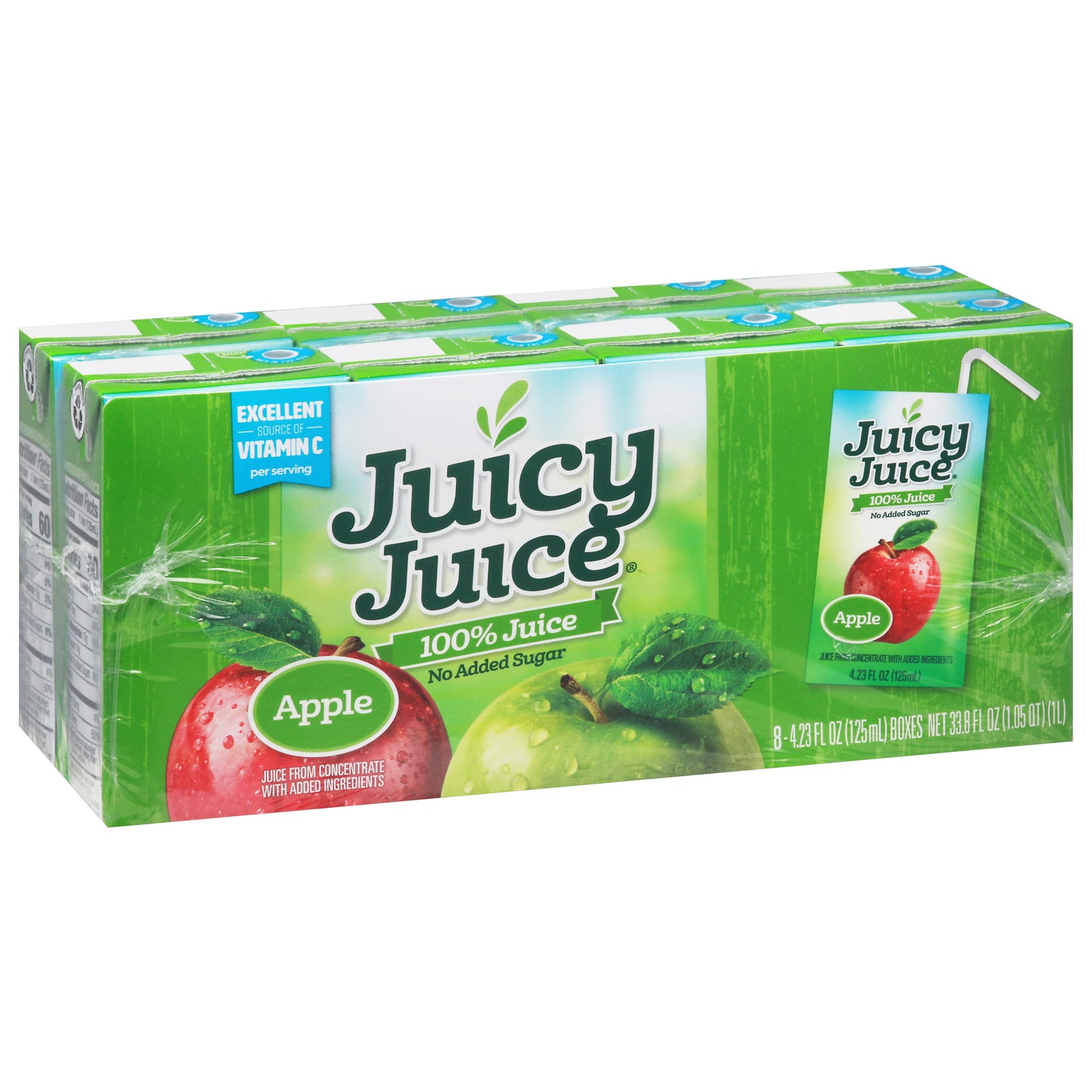Juicy Juice Apple 100% Juice 8 - 4.23 fl oz Boxes