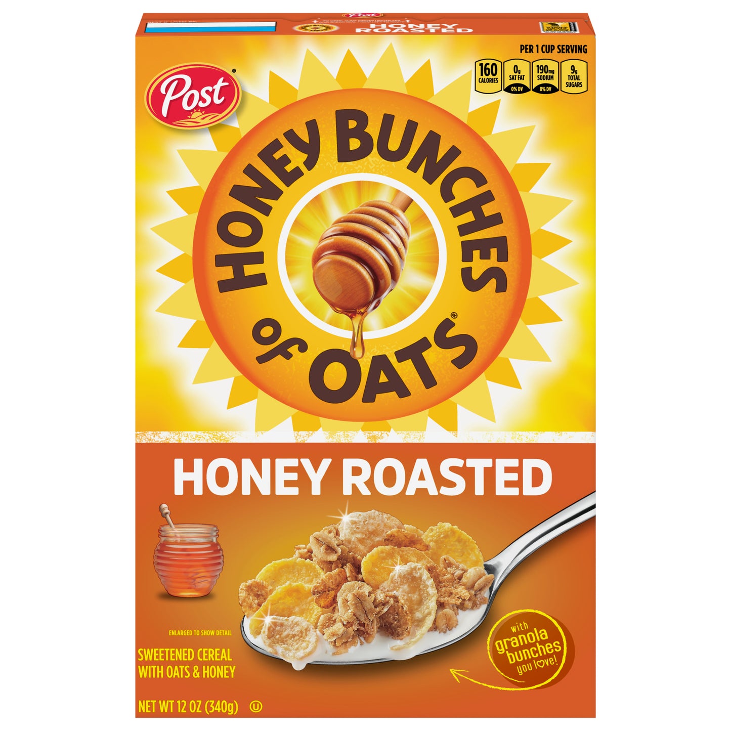 Honey Bunches of Oats Honey Roasted Cereal 12 oz