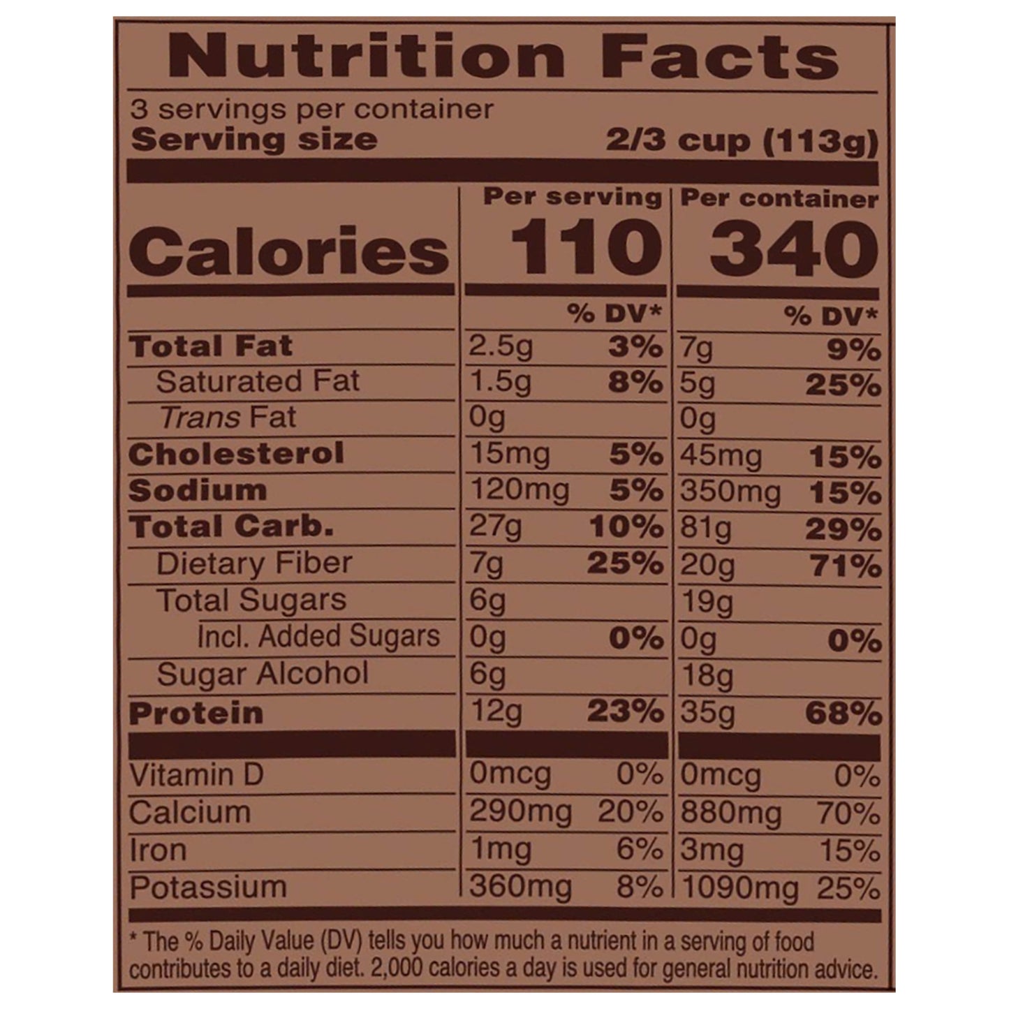 Blue Bell Pro High Protein Chocolate Frozen Dairy Dessert 1 pt