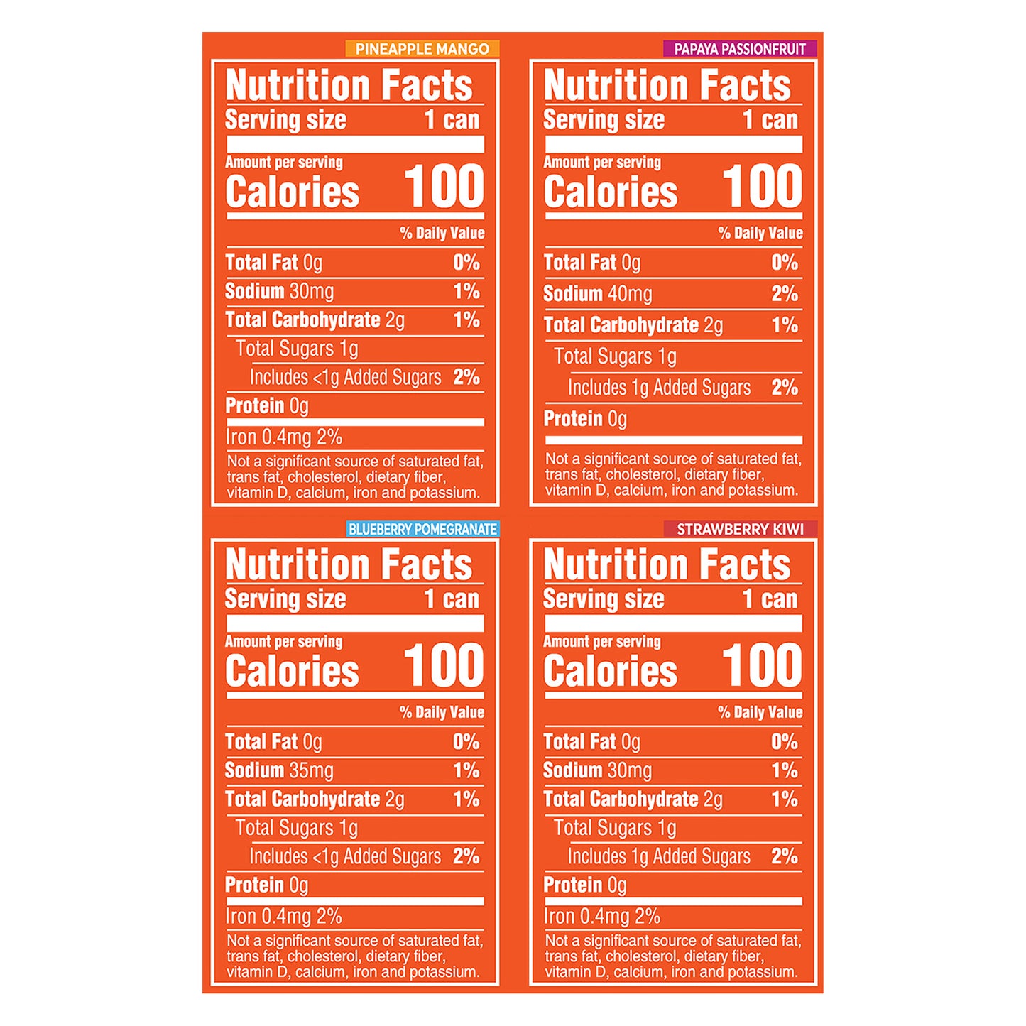 Vizzy Vibrantly Tropical Hard Seltzer Variety Pack 12 - 12 fl oz Cans