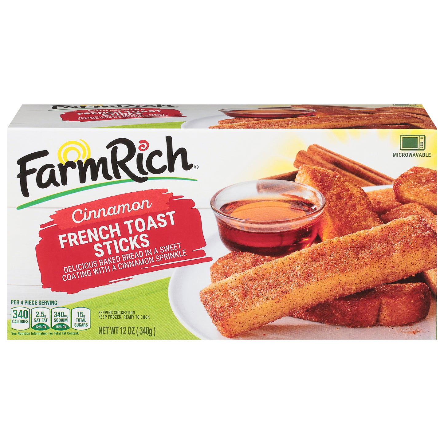 Farm Rich Cinnamon French Toast Sticks 12 oz