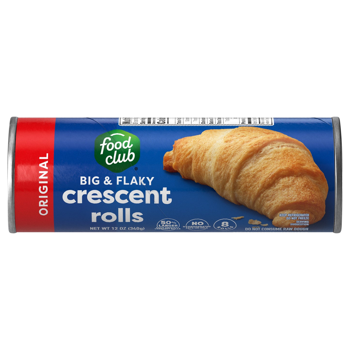 Food Club Big & Flaky Original Crescent Rolls 8 ea