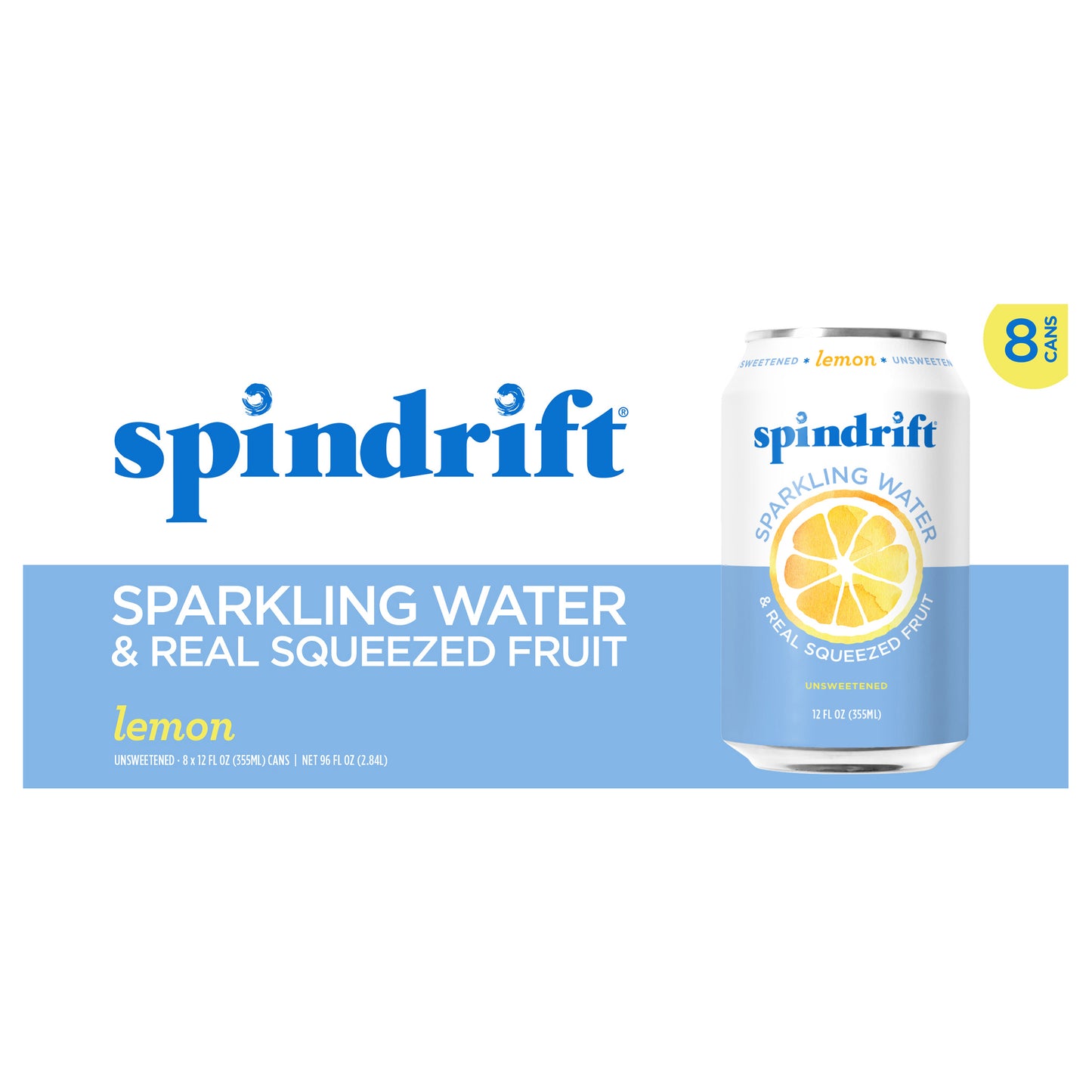 12 oz. Lemon Sparkling Water 8pk