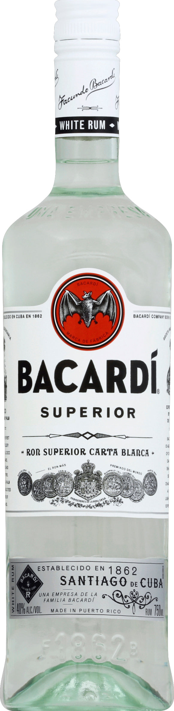 Bacardi Rum 2 ea