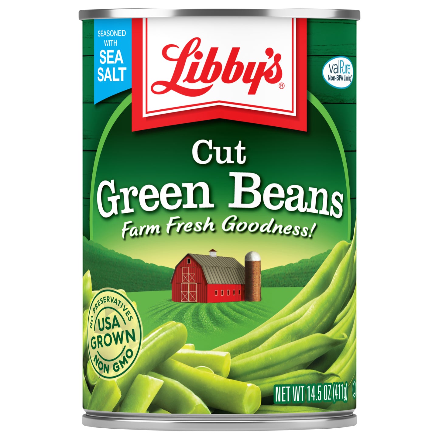 Libby's Cut Green Beans, 14.5 oz