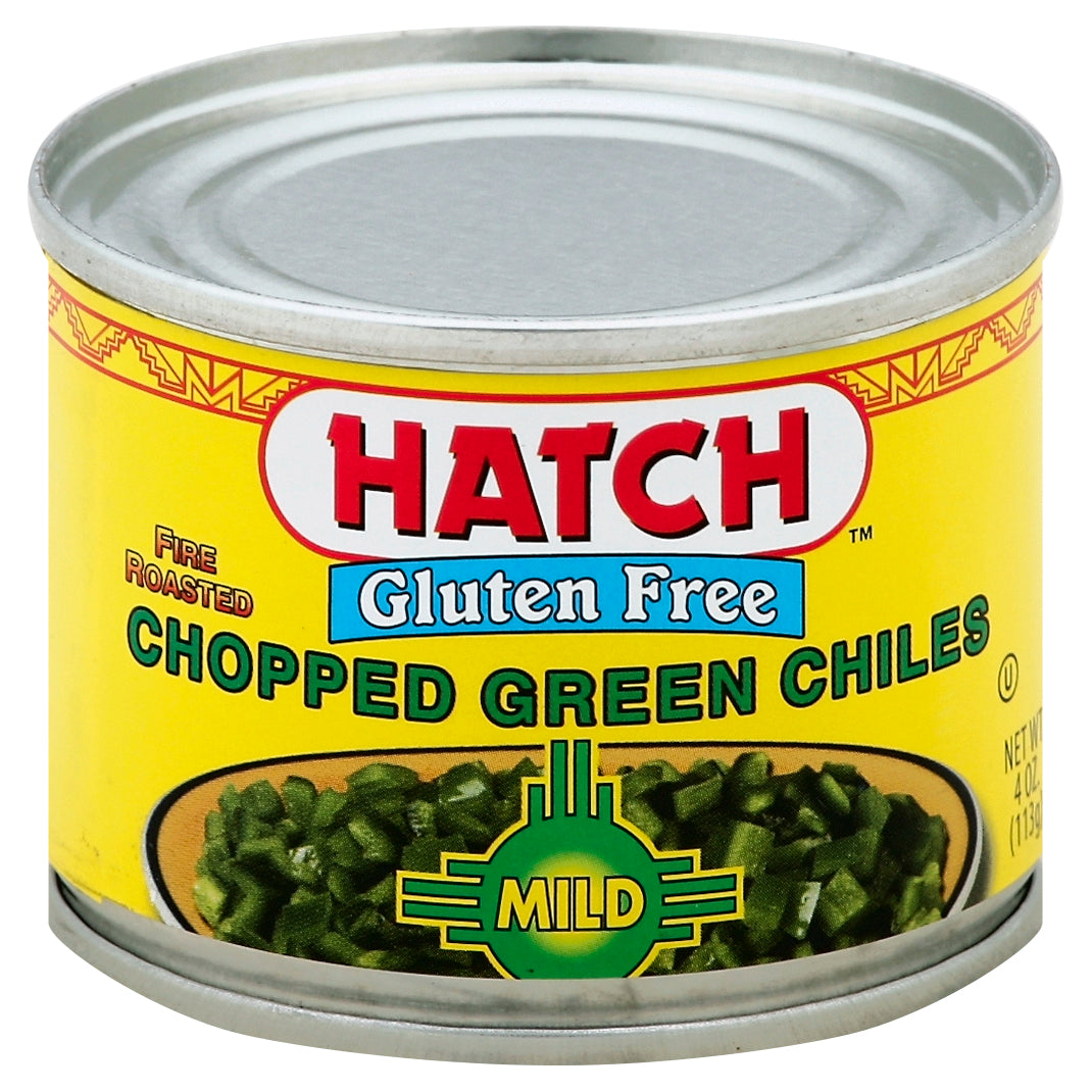 Hatch Green Chiles 4 oz - CHOPPED GREEN CHILES MILD
