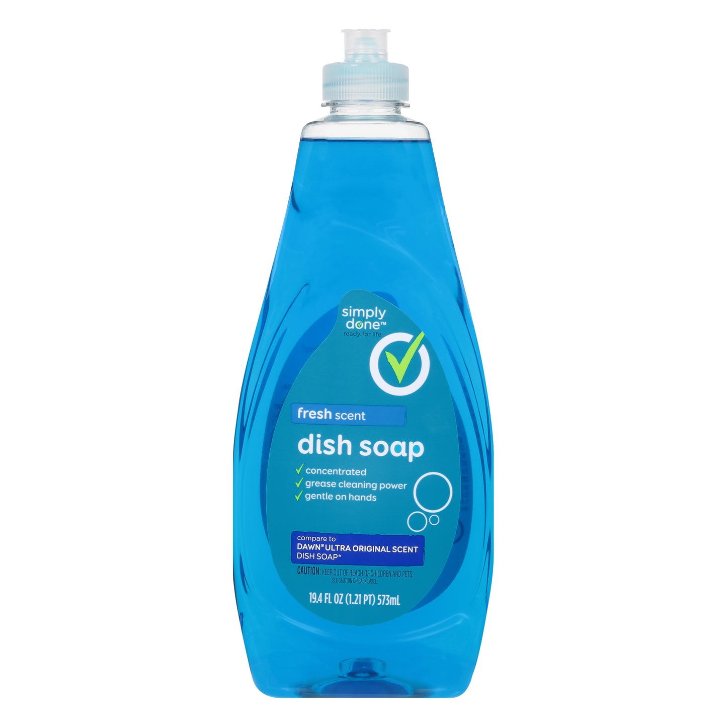 Simply Done Fresh Scent Dish Soap 19.4 oz