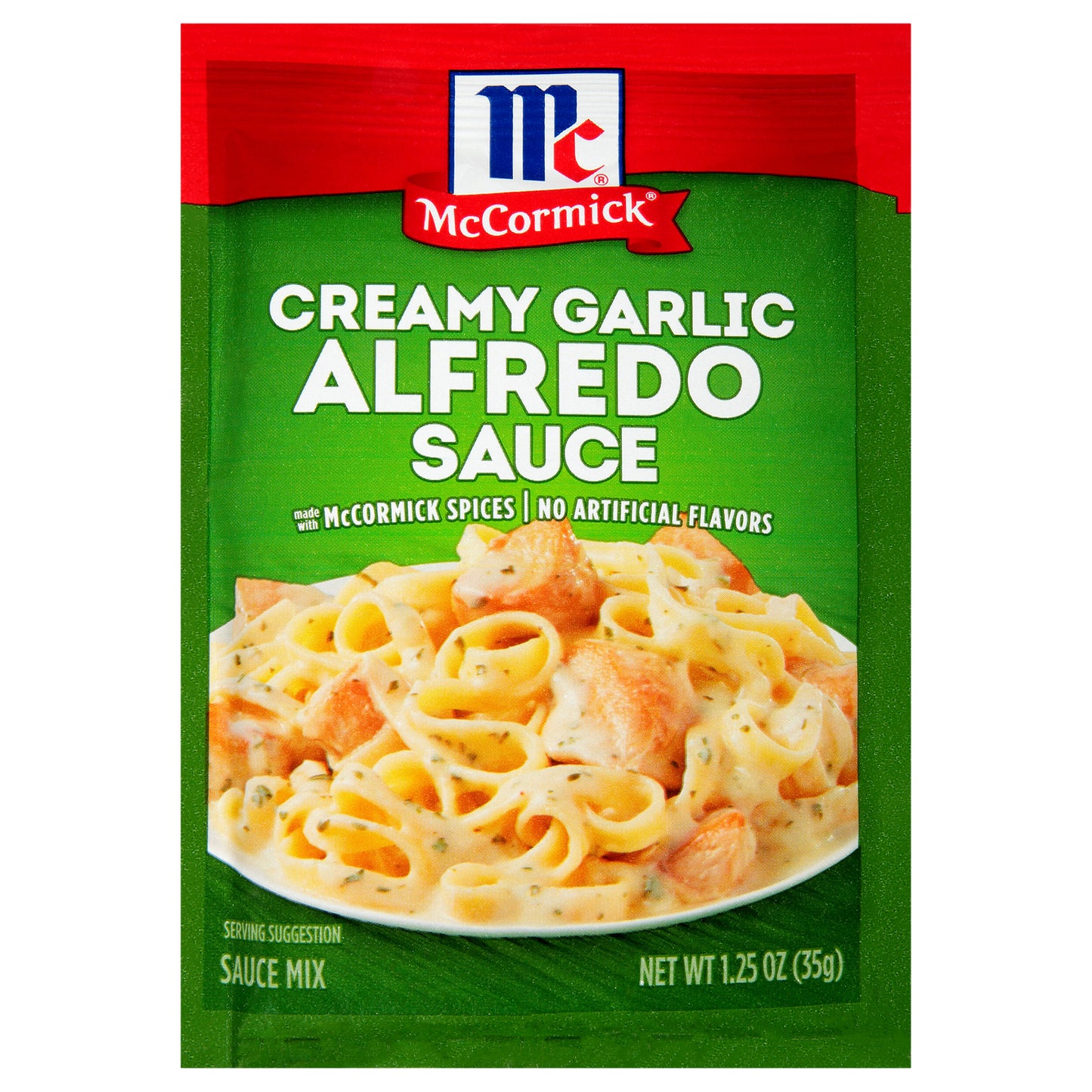 McCormick Alfredo Sauce Mix - Creamy Garlic, 1.25 oz