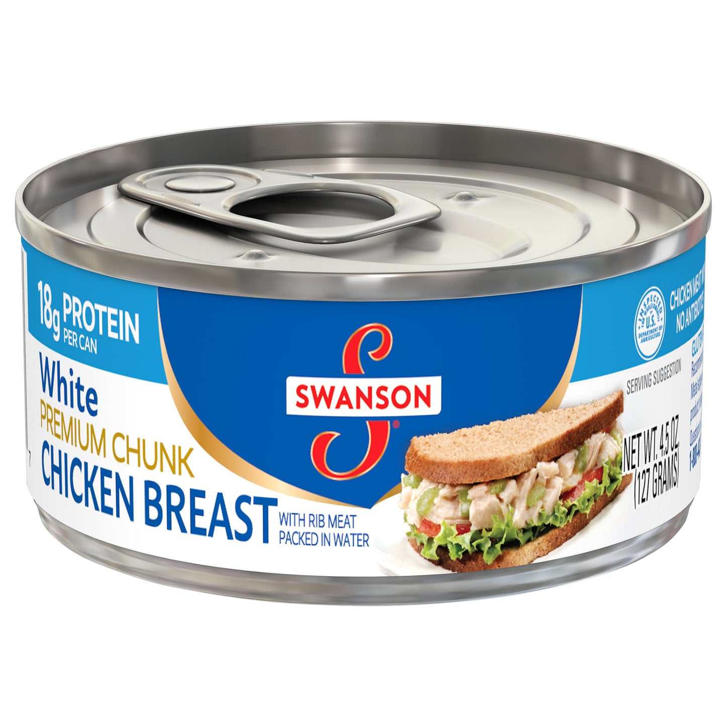 Swanson White Premium Chunk Chicken Breast 4.5 oz