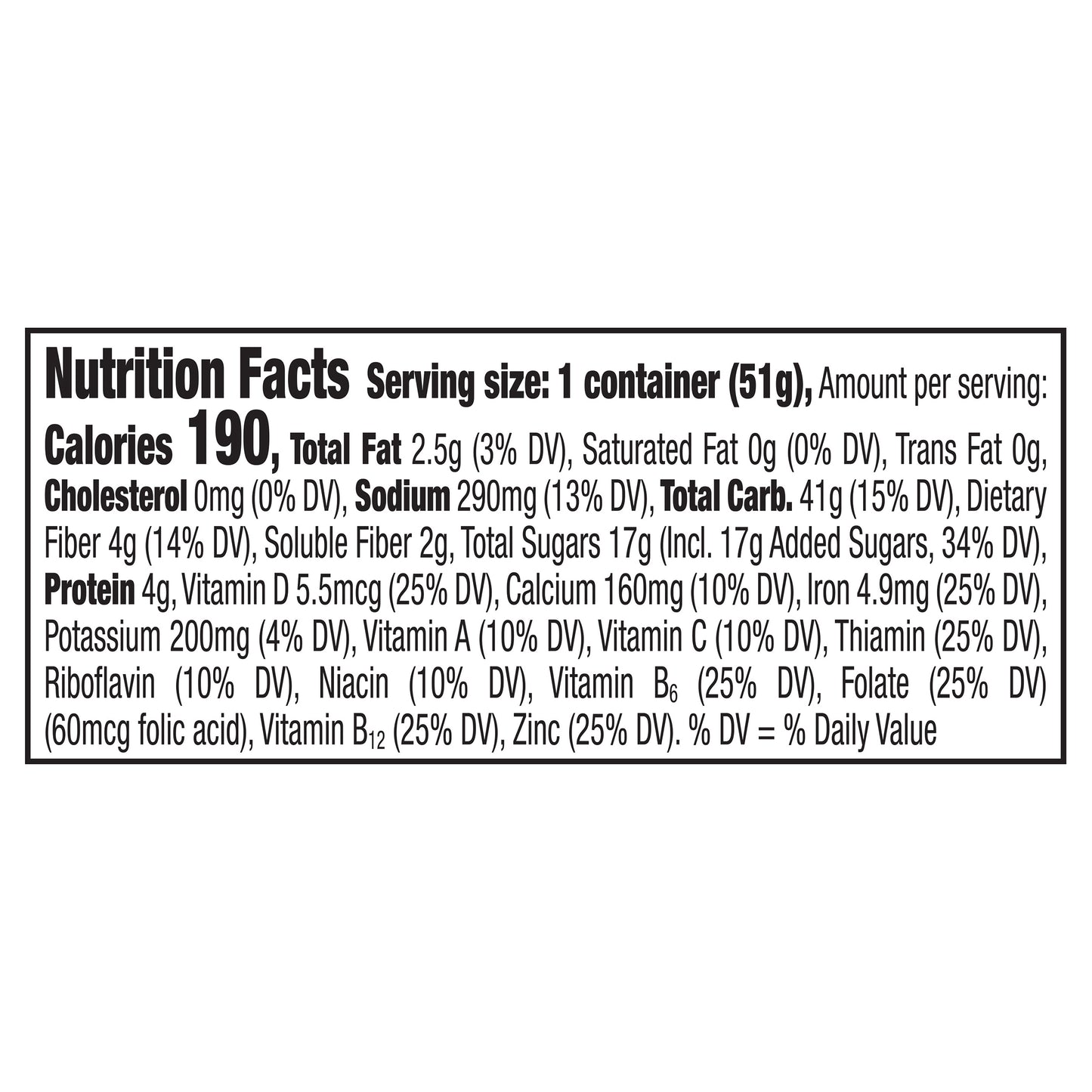 Honey Nut Cheerios Heart Healthy Cereal Cup, 1.8 OZ Single Serve Cereal Cup