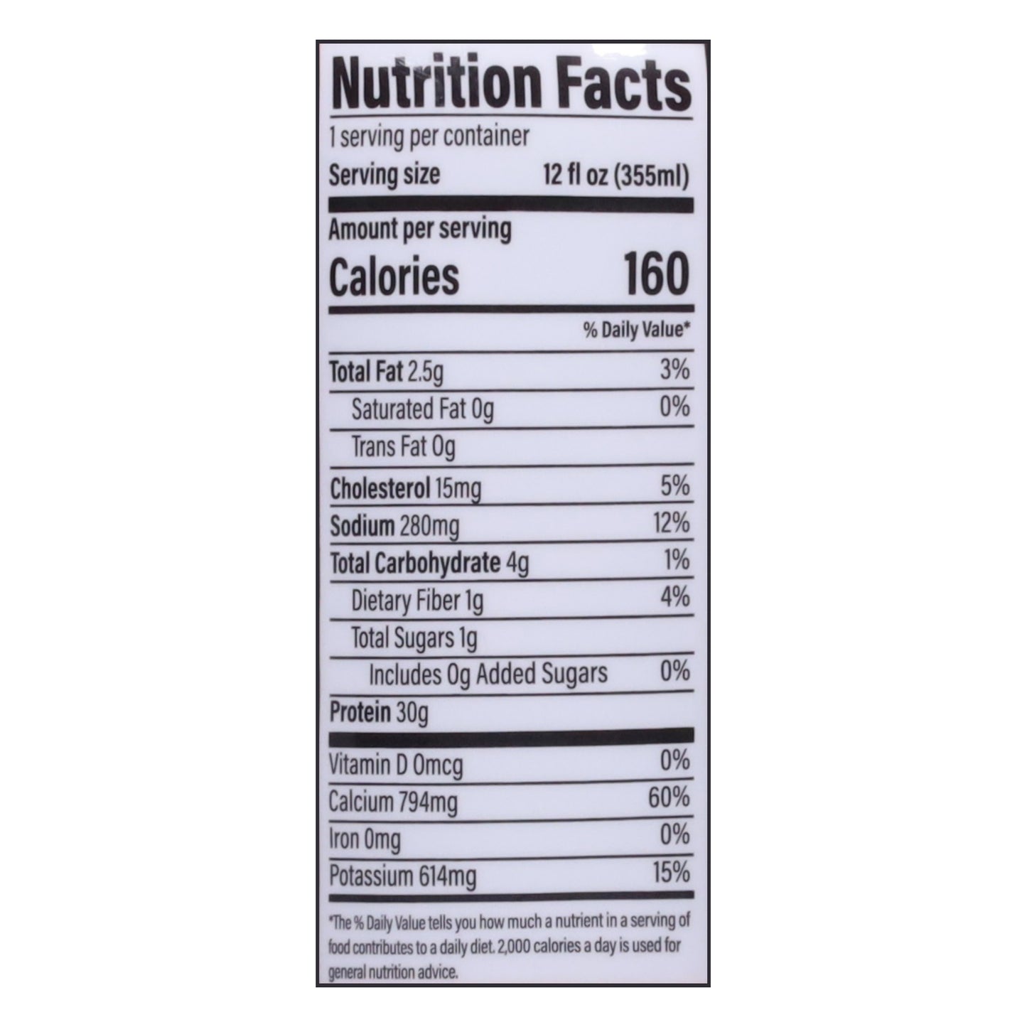 Raw Salted Caramel Protein Shake 12 fl oz