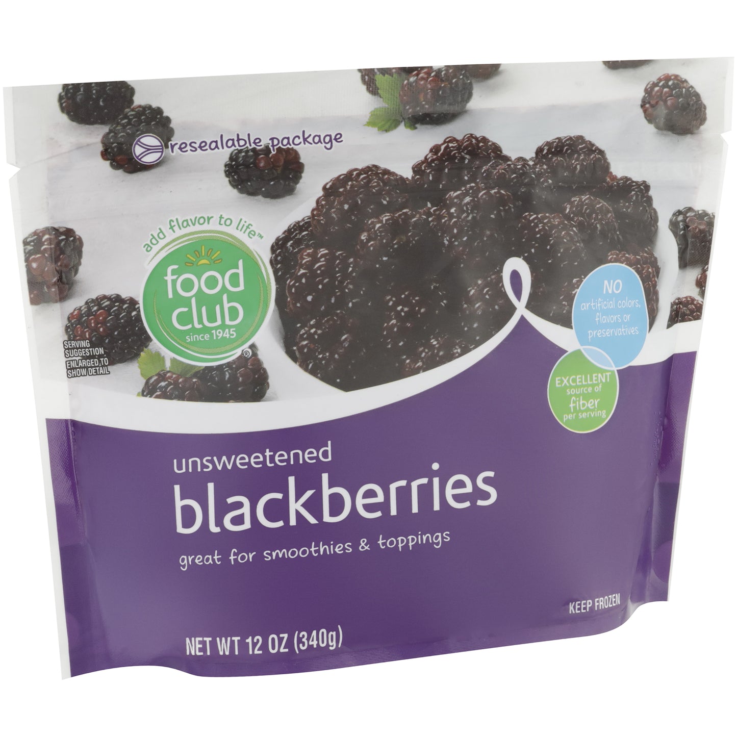 Unsweetened Blackberries