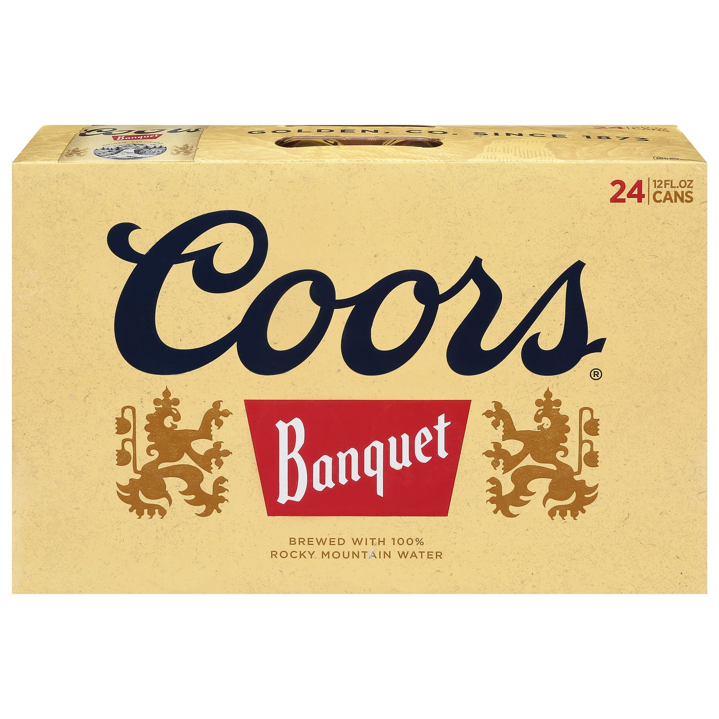Coors Banquet Beer 24 - 12 fl oz Cans