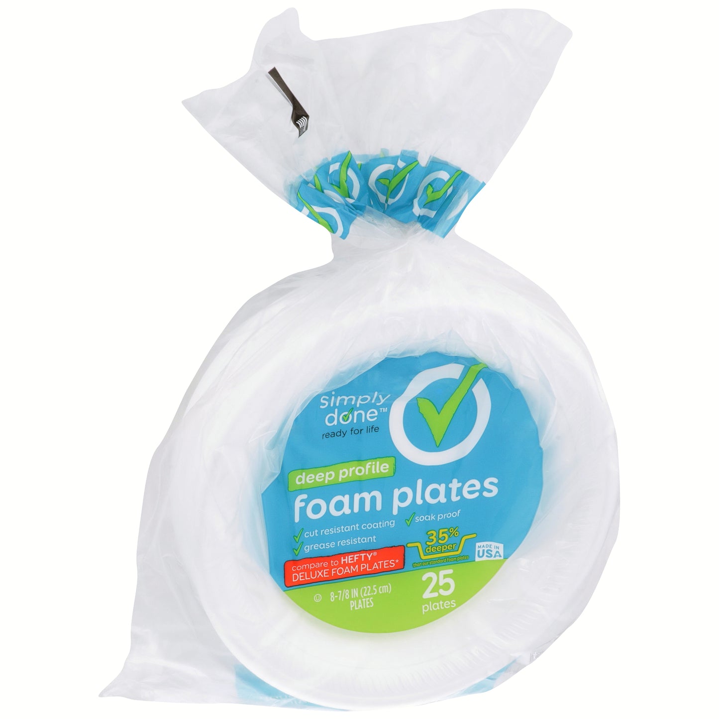 Deep Profile Foam Plates