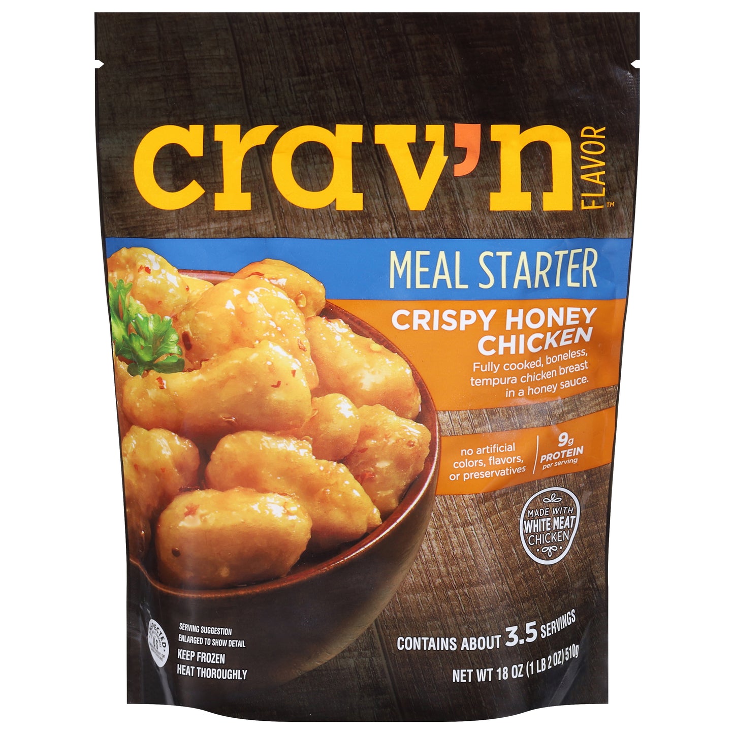 Crav'n Flavor Crispy Honey Chicken Meal Starter 18 oz