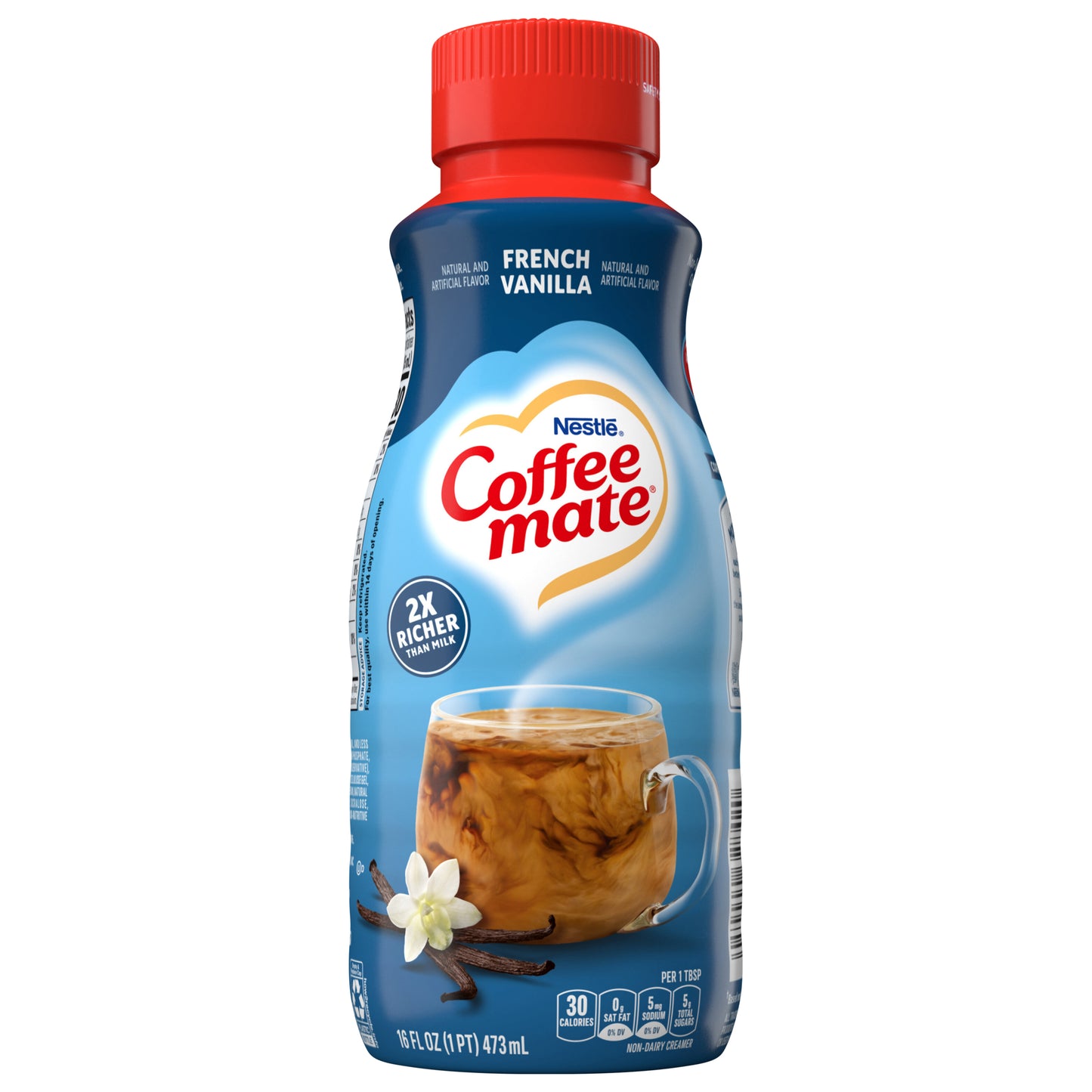 Nestle Coffee Mate French Vanilla Liquid Coffee Creamer 16 fl oz.