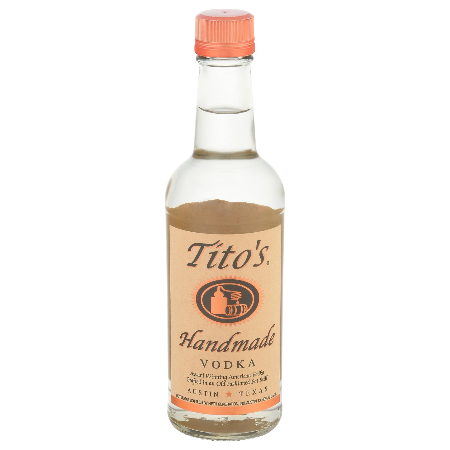 Tito's Handmade Vodka 375 ml Bottle