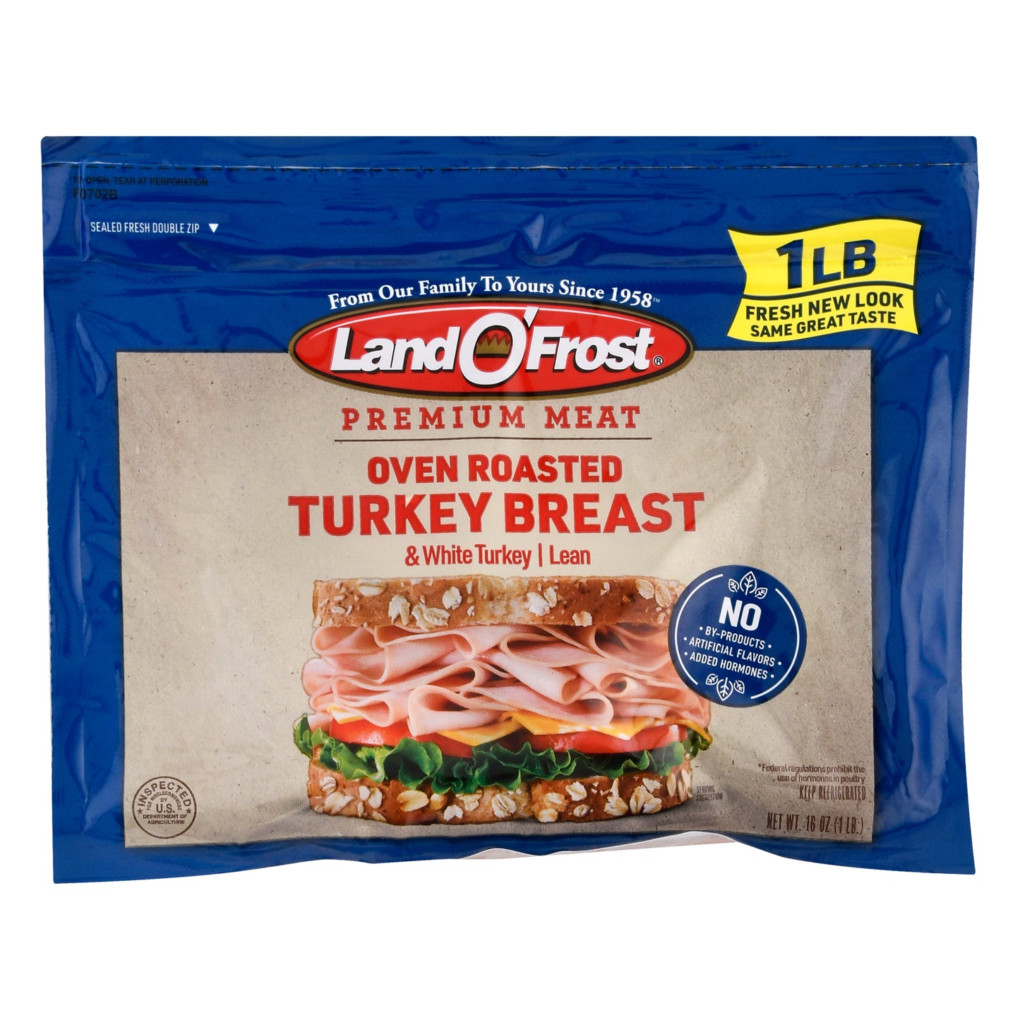 Land O Frost Oven Roasted Turkey Breast 16 oz