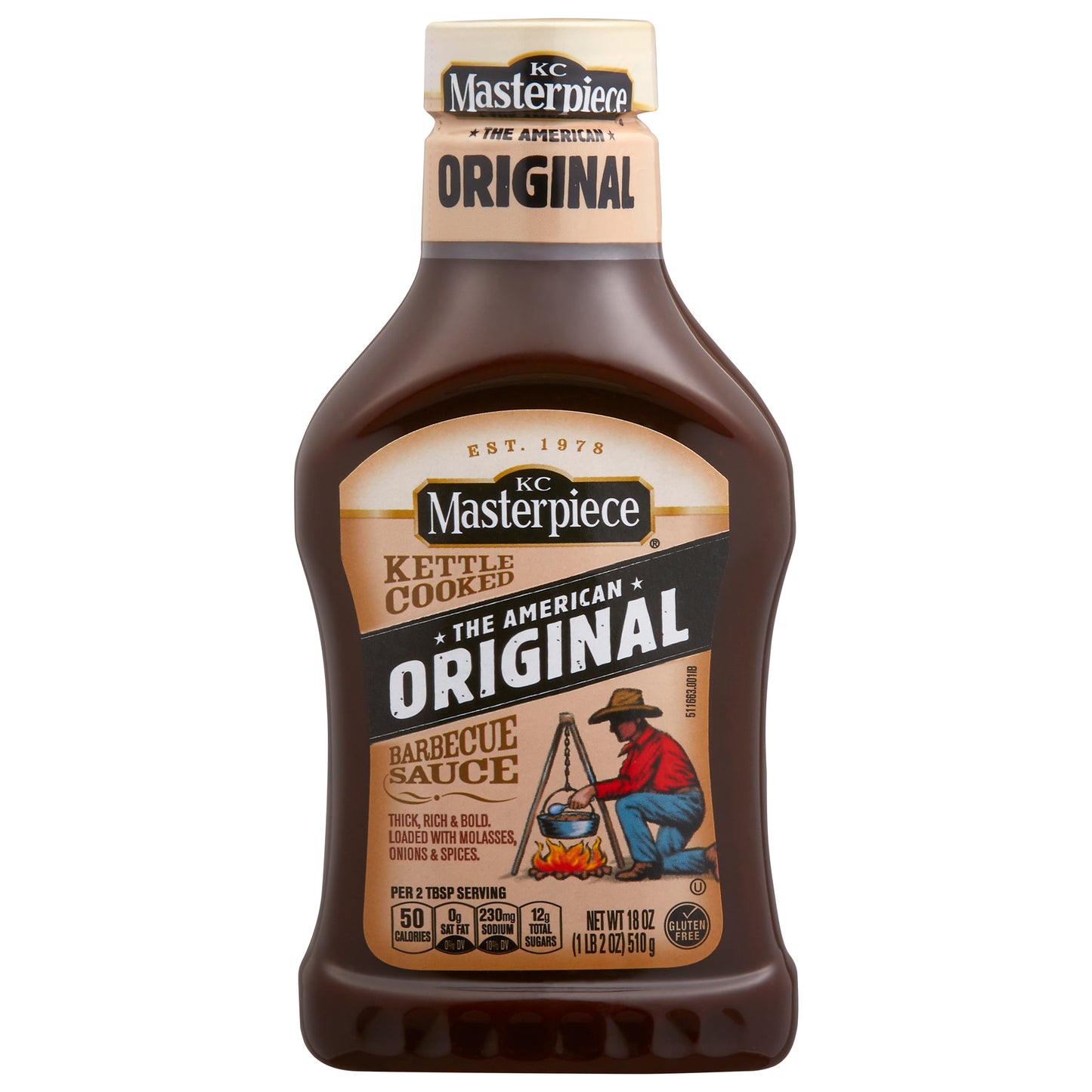 KC Masterpiece Original Barbecue Sauce 18 oz