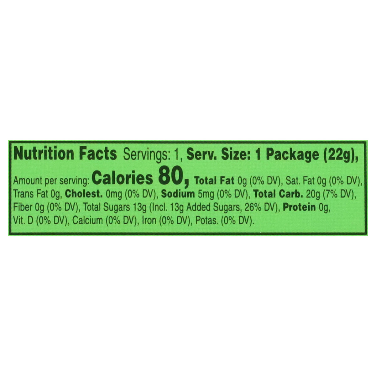 Mike and Ike Chewy Original Fruits Candy 0.78 oz