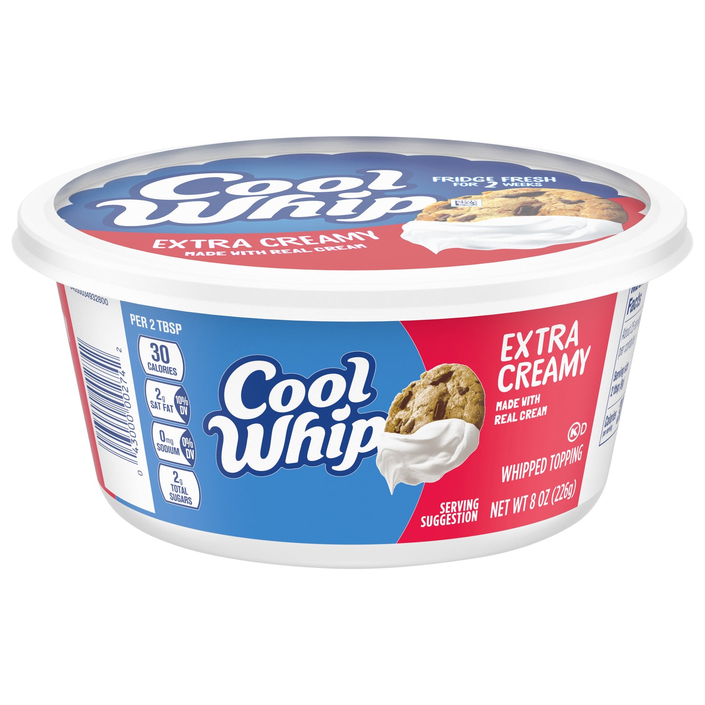 Cool Whip Extra Creamy Whipped Cream 8 oz