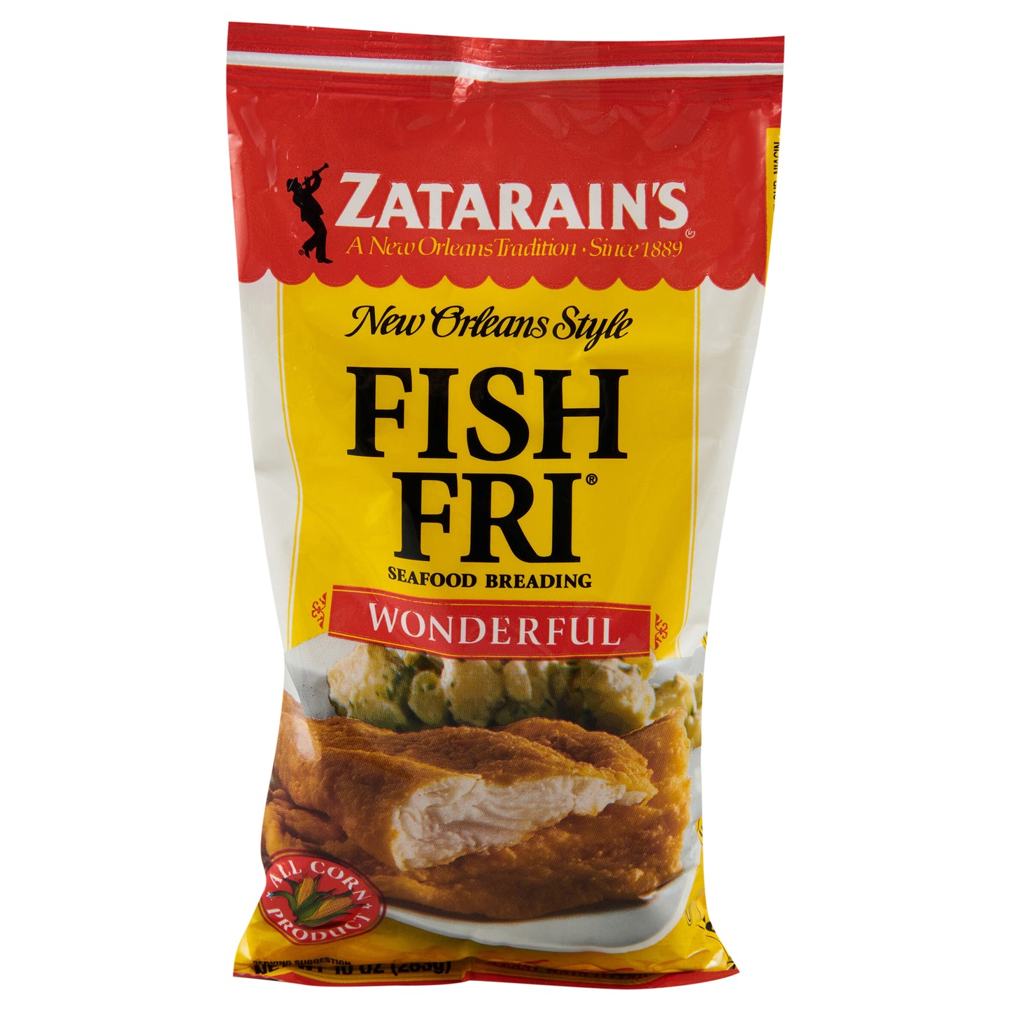 Zatarain's Fish Fry - Plain, 10 oz