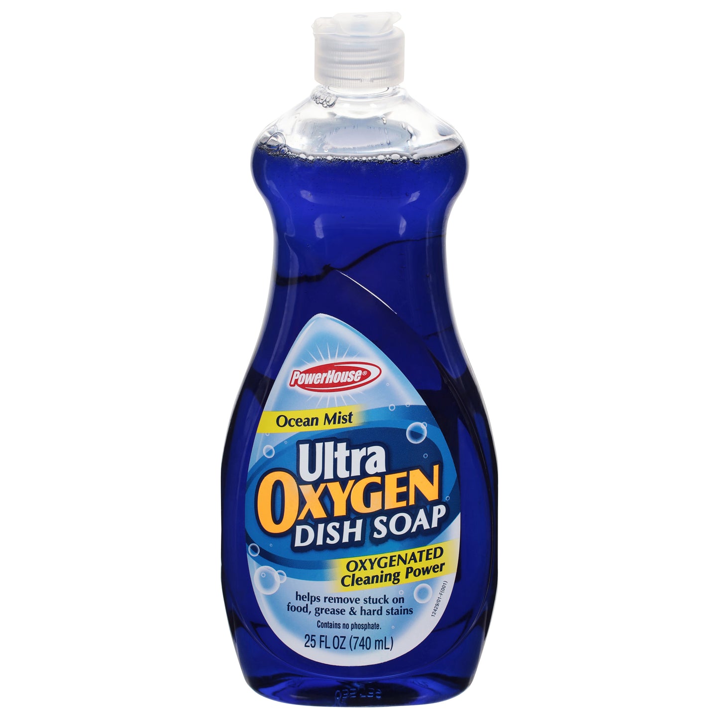 PowerHouse Ultra Oxygen Ocean Mist Dish Soap 25 fl oz