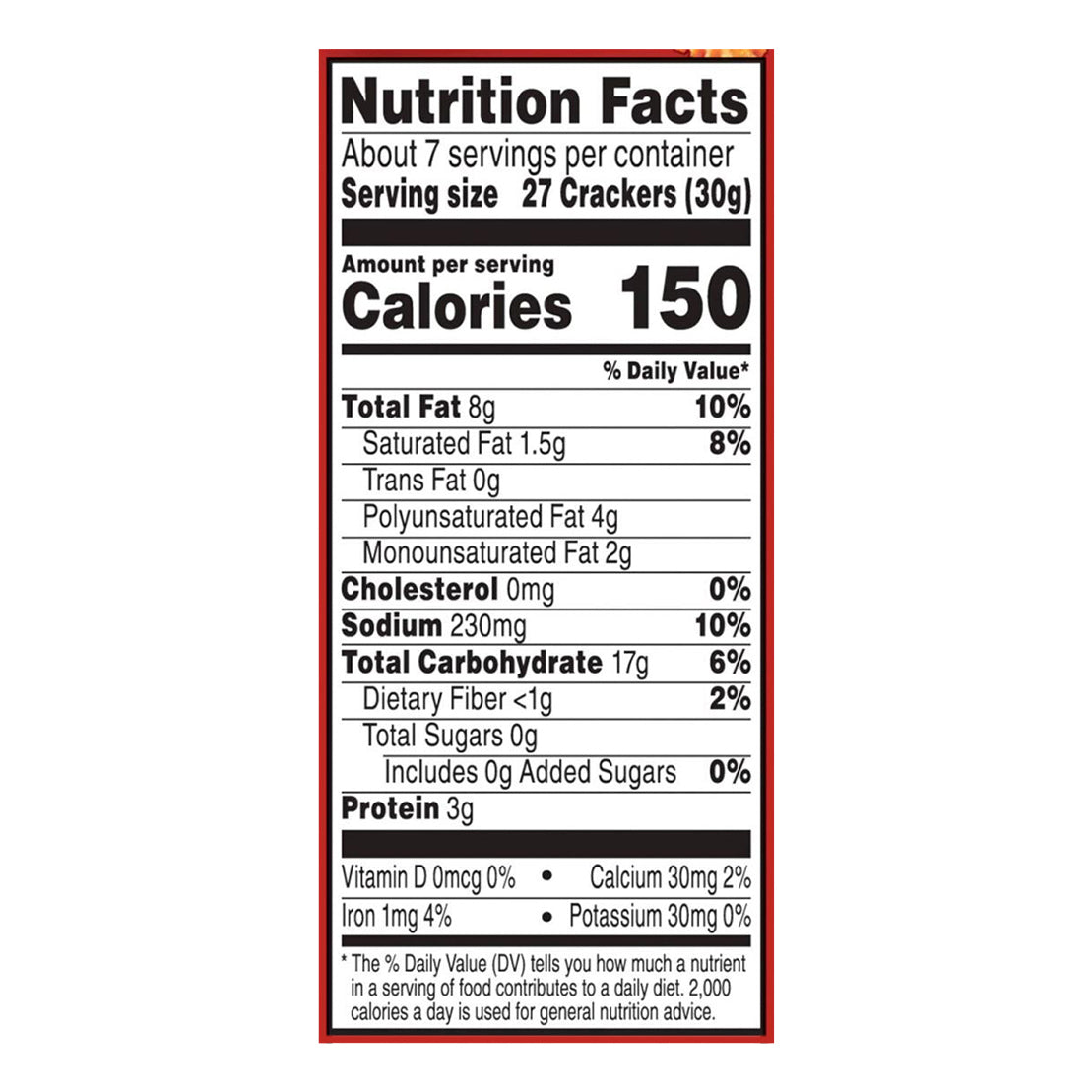 Cheez-It® Original Cheese Crackers - NET WT 7 0Z (198g)